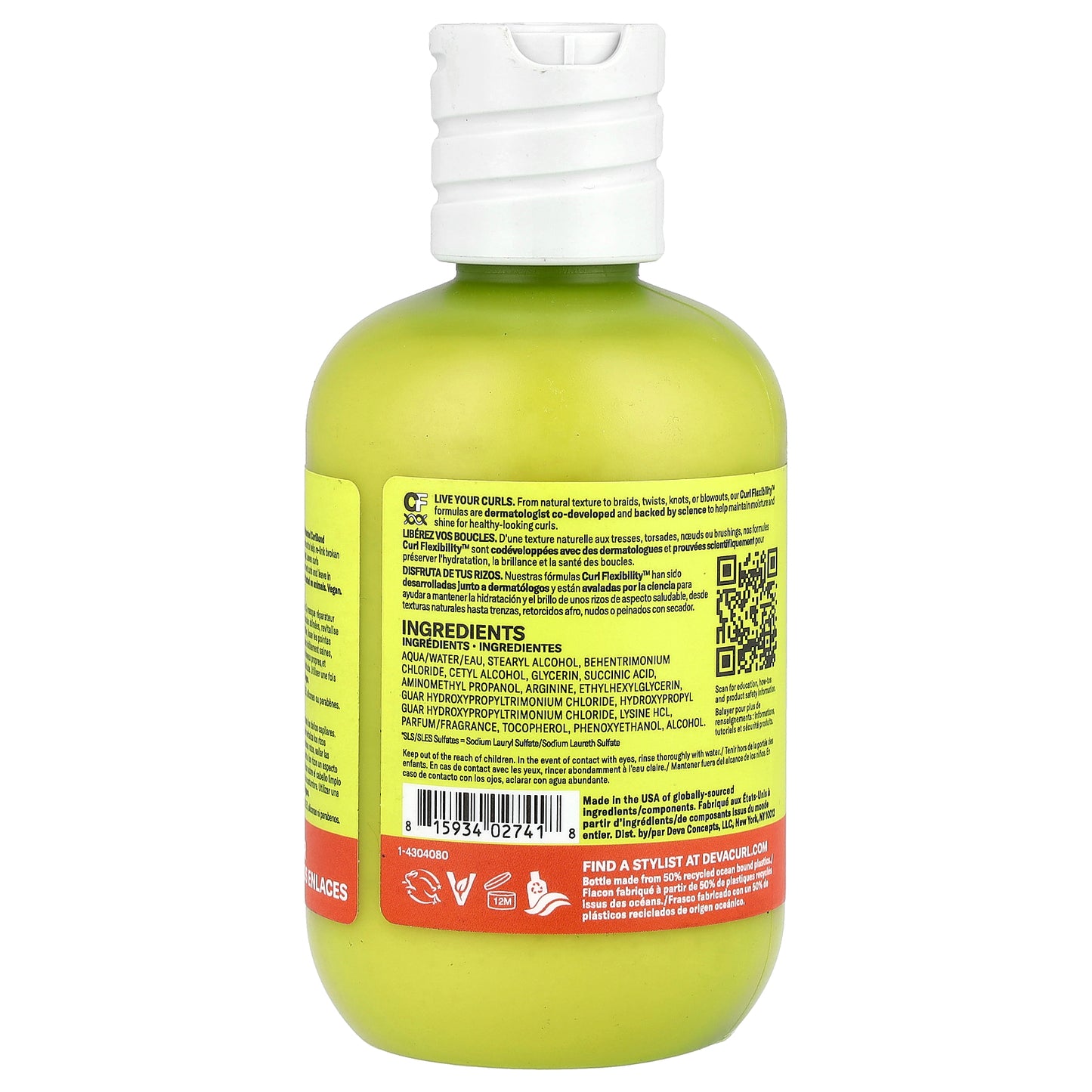 DevaCurl, Curlbond™, Re-Coiling Treatment Mask, 8 fl oz (236 ml)