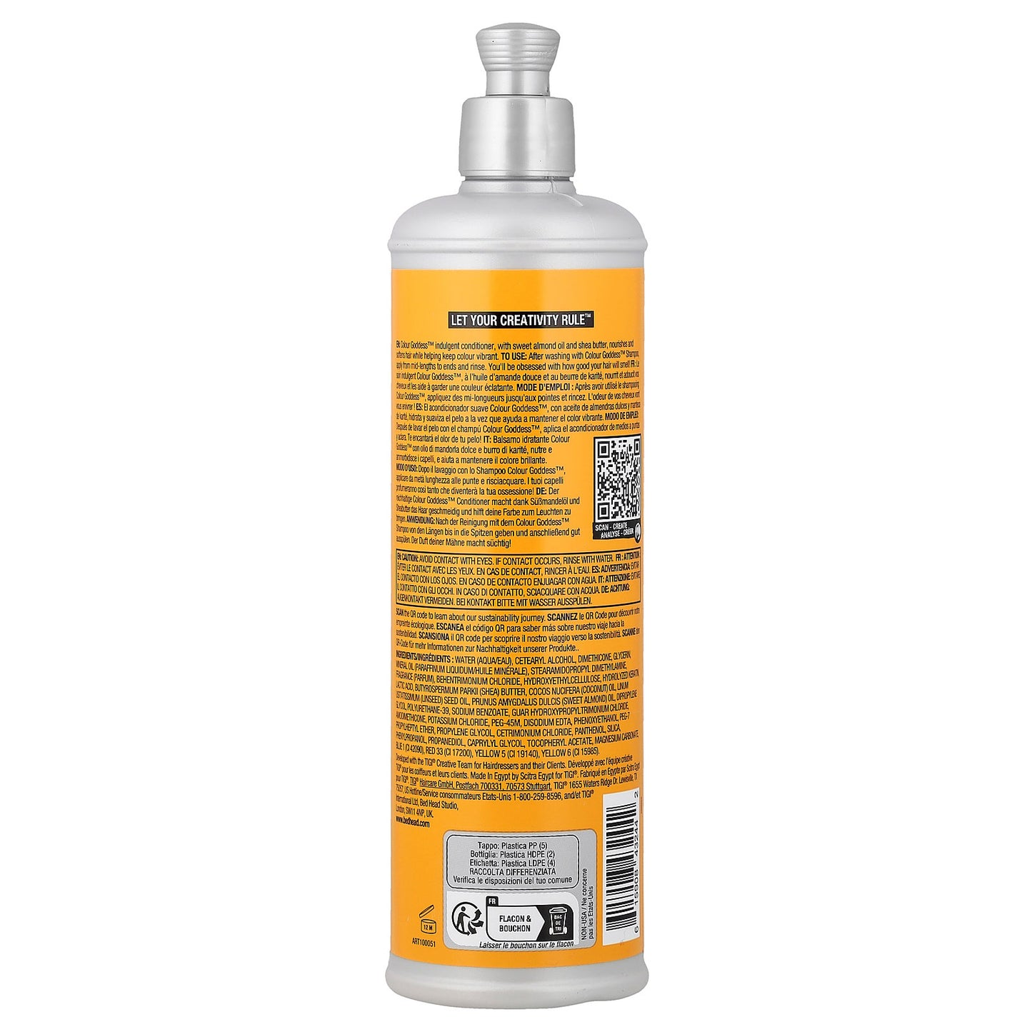 TIGI, Bed Head, Colour Goddess™, Oil Infused Conditioner, For Coloured Hair, 13.53 fl oz (400 ml)