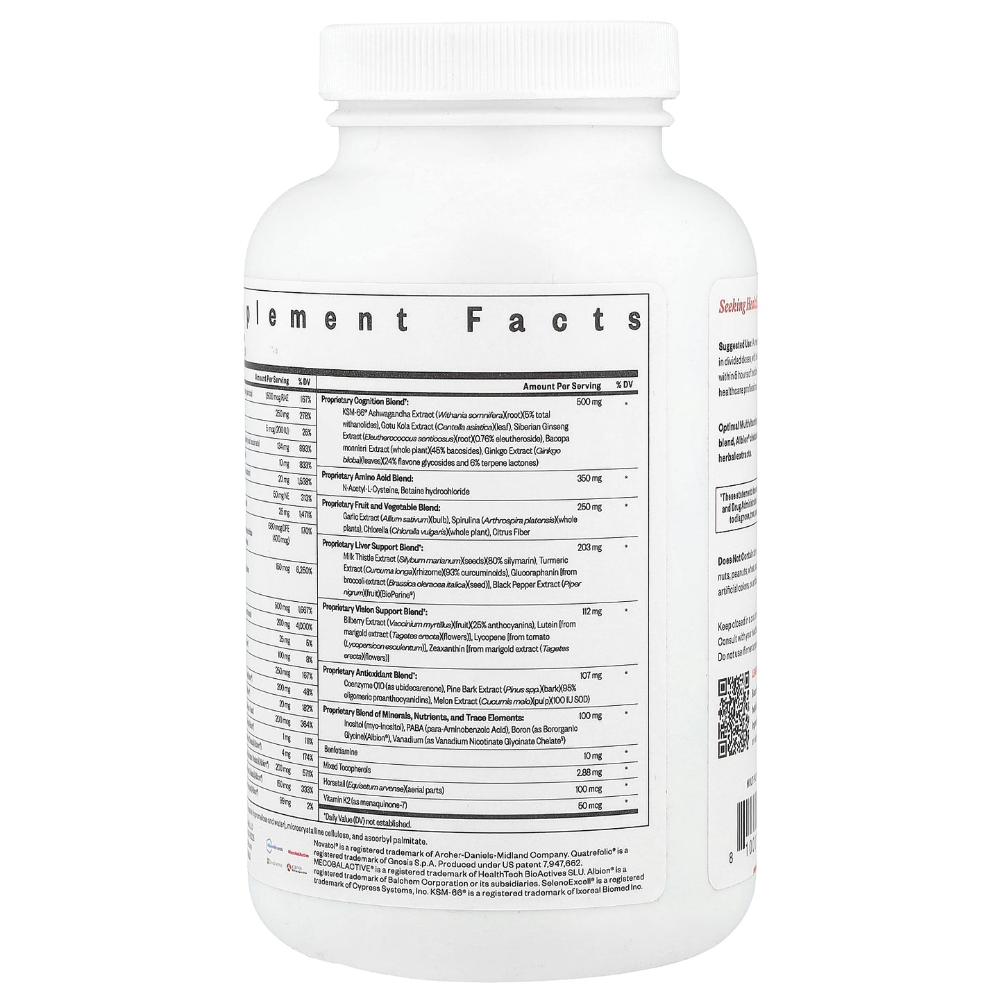 Seeking Health, Optimal Multivitamin, 240 Capsules