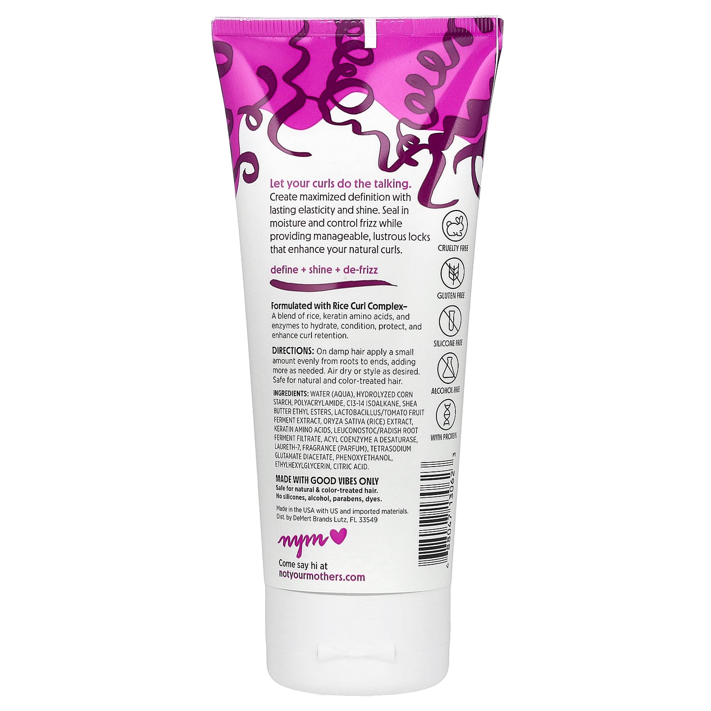 Not Your Mother's, Curl Talk®, Defining Cream, For All Curl Types, 6 fl oz (177 ml)