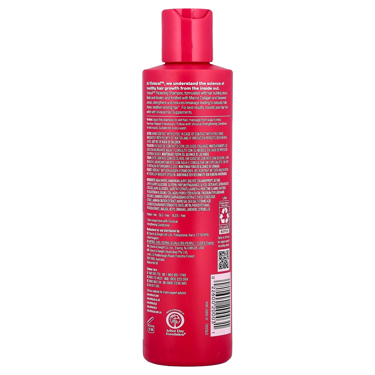 Viviscal, Thickening Shampoo with Biotin & Keratin, 8.45 fl oz (250 ml)