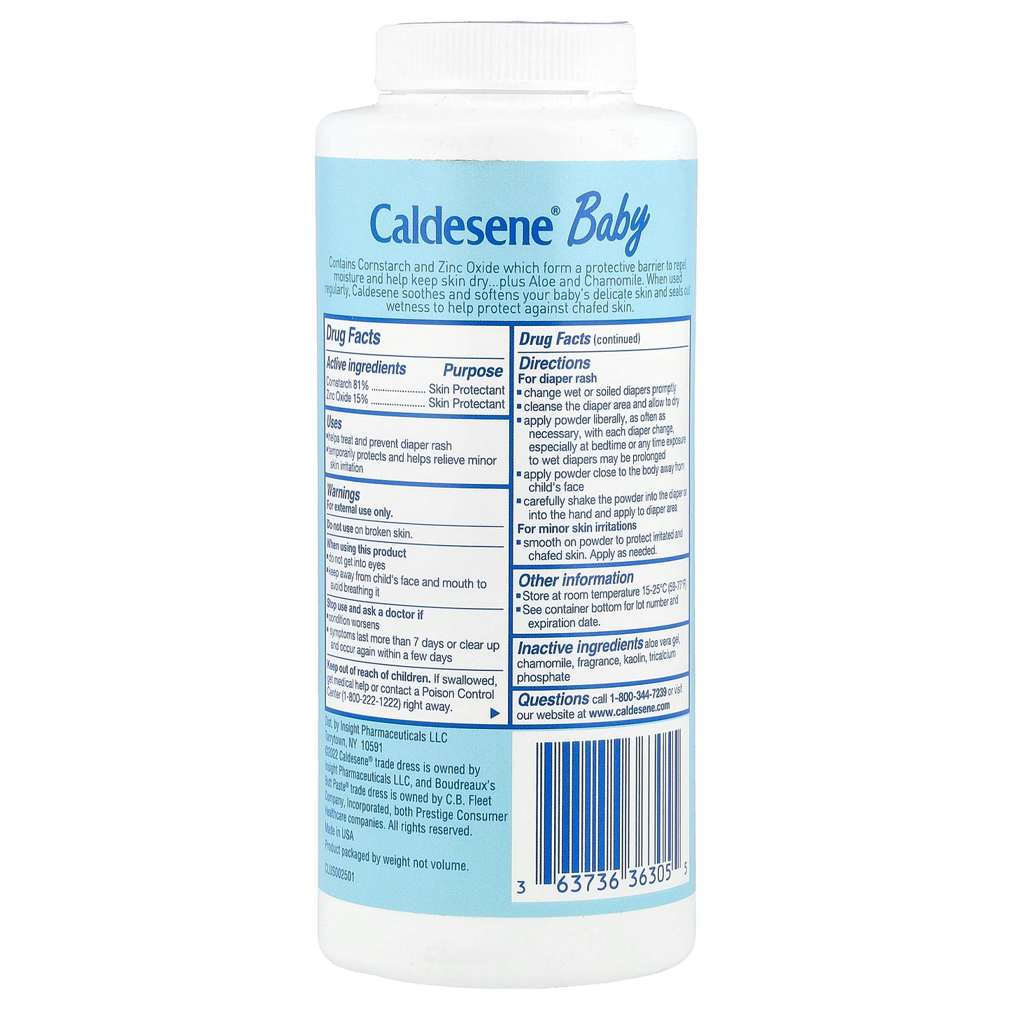 Caldesene, Baby, Protecting Powder, 5 oz (142 g)
