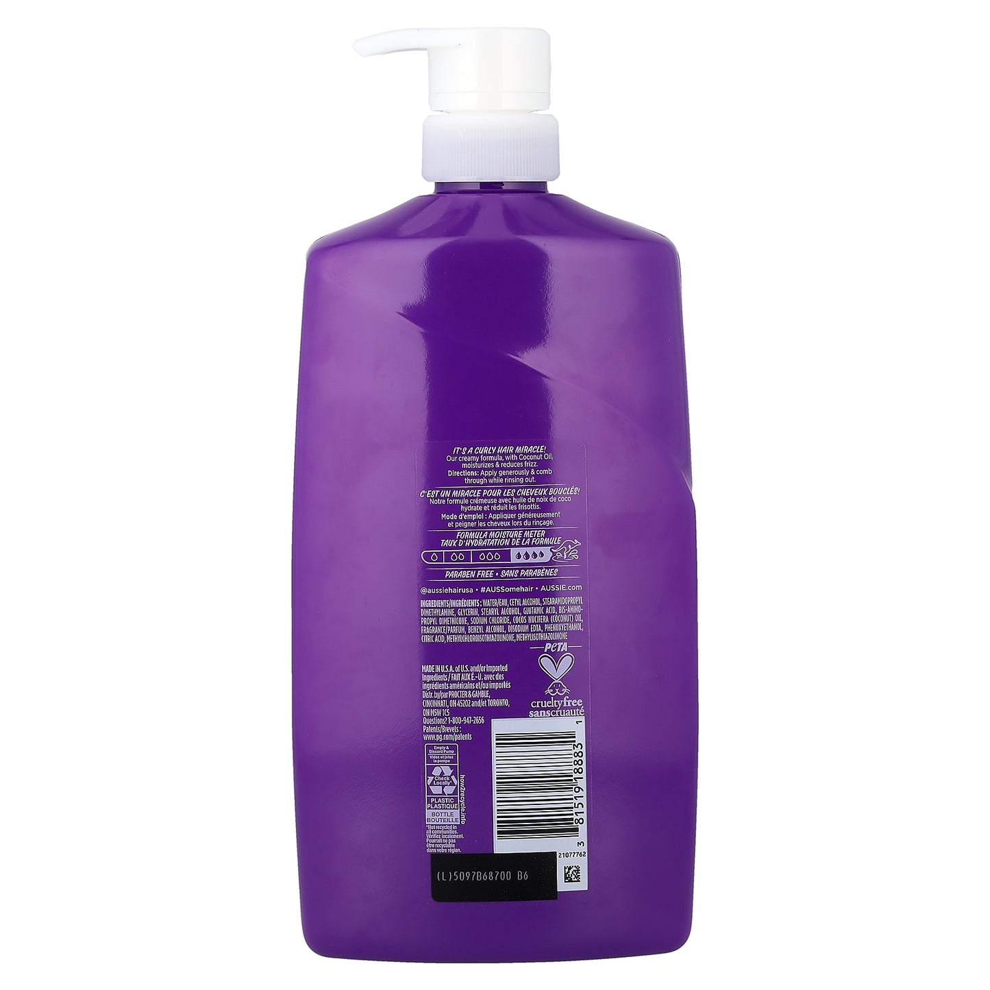 Aussie, Miracle Curls, Conditioner With Coconut Oil, 26.2 fl oz (778 ml)