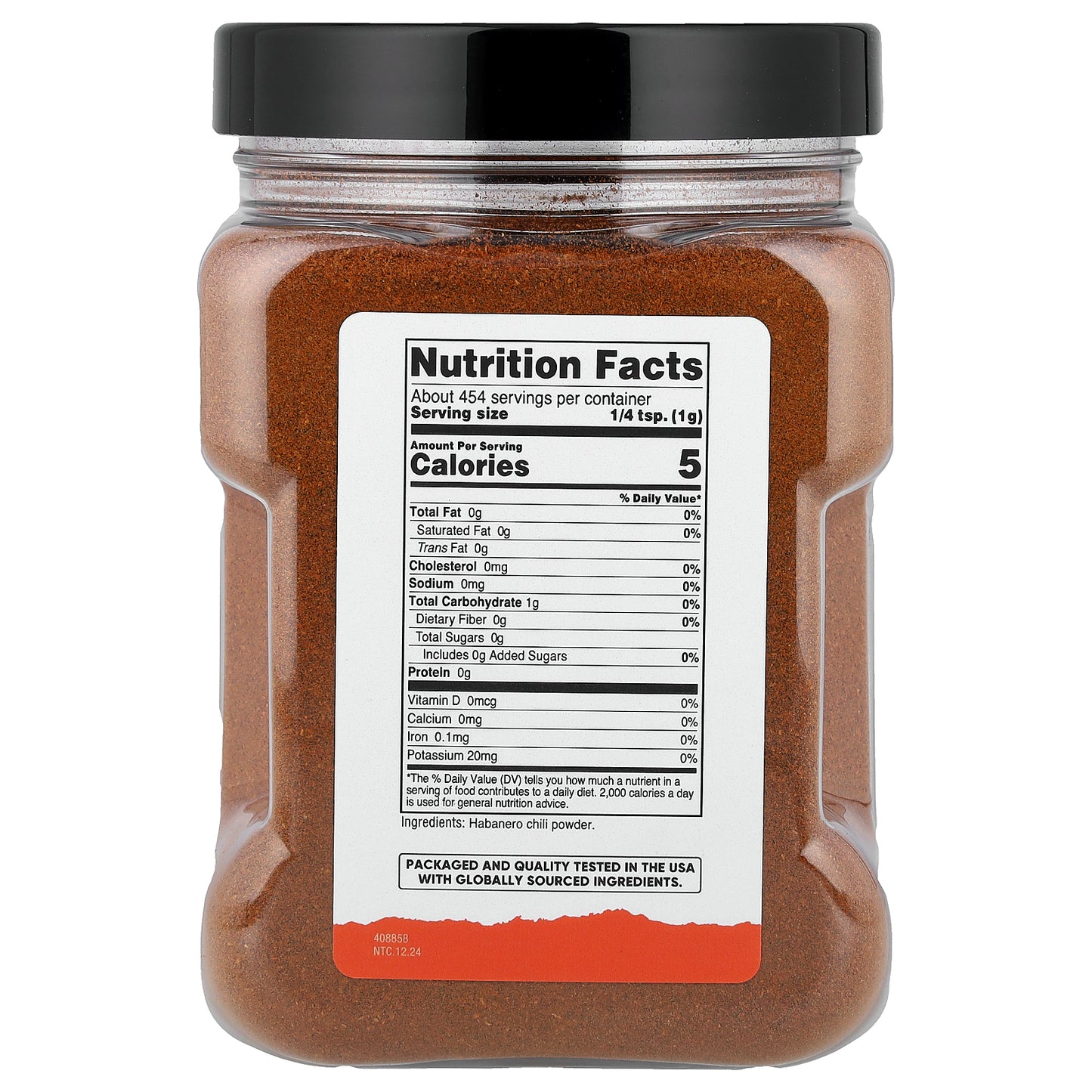Nutricost, Pantry, Habanero Powder, 16.2 oz (454 g)