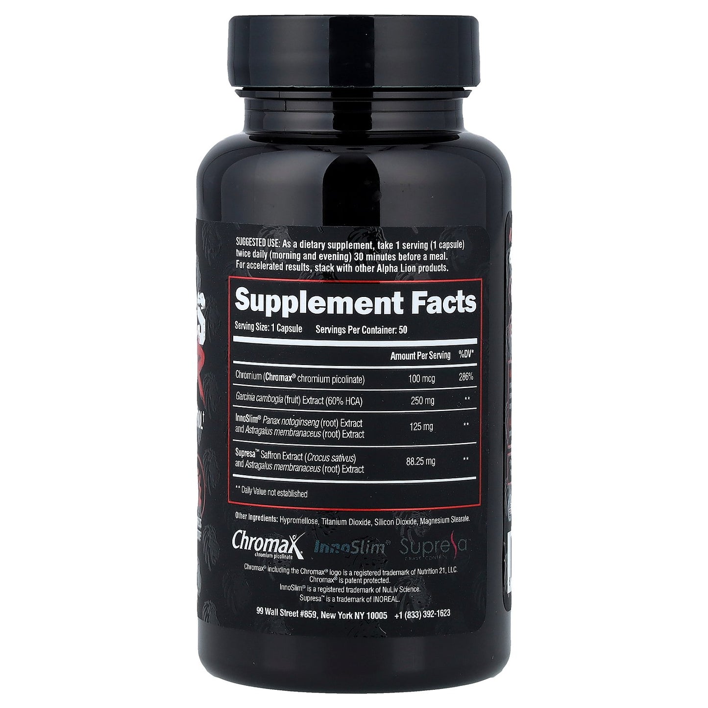 ALPHA LION, Cravings Killer , 50 Capsules