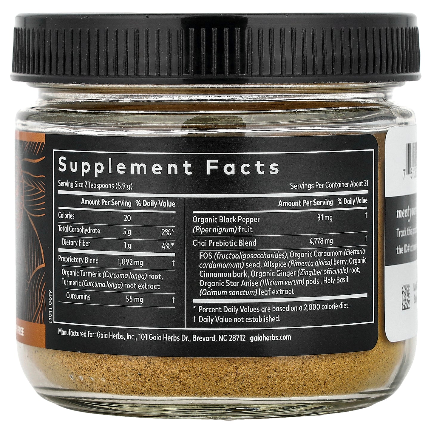 Gaia Herbs, Turmeric Boost®, Restore, 4.3 oz (123 g)