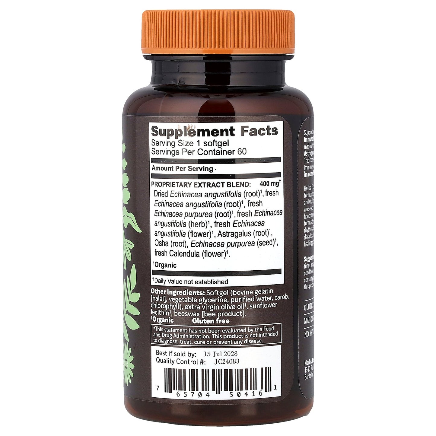 Herbs Etc., ImmunoBoost™, 60 Softgels