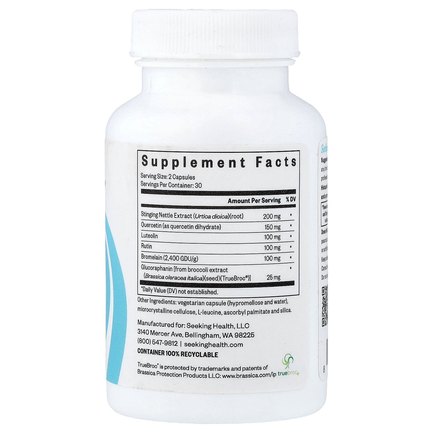 Seeking Health, HistaminX, 60 Capsules