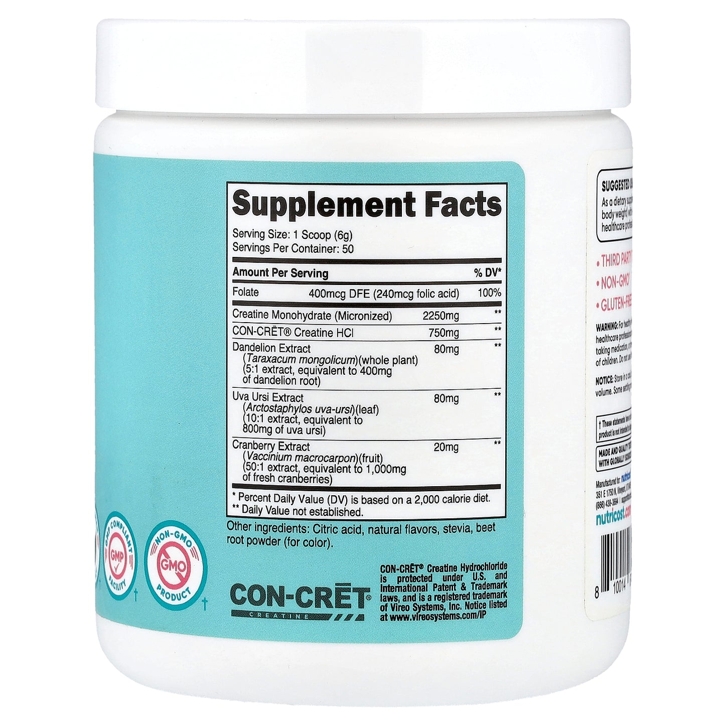 Nutricost, Women, Creatine, Strawberry Lemonade, 10.2 oz (285 g)