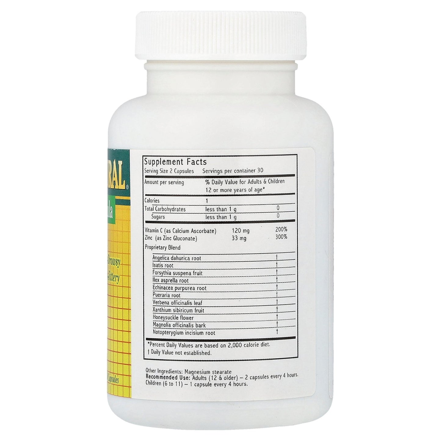 Arizona Natural, Cold & Flu Formula , 60 Capsules