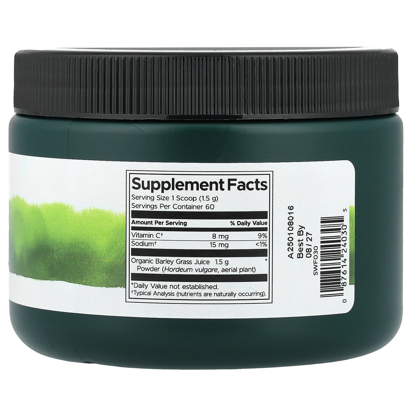 Swanson, Barley Grass Juice Powder, 3.17 oz (90 g)