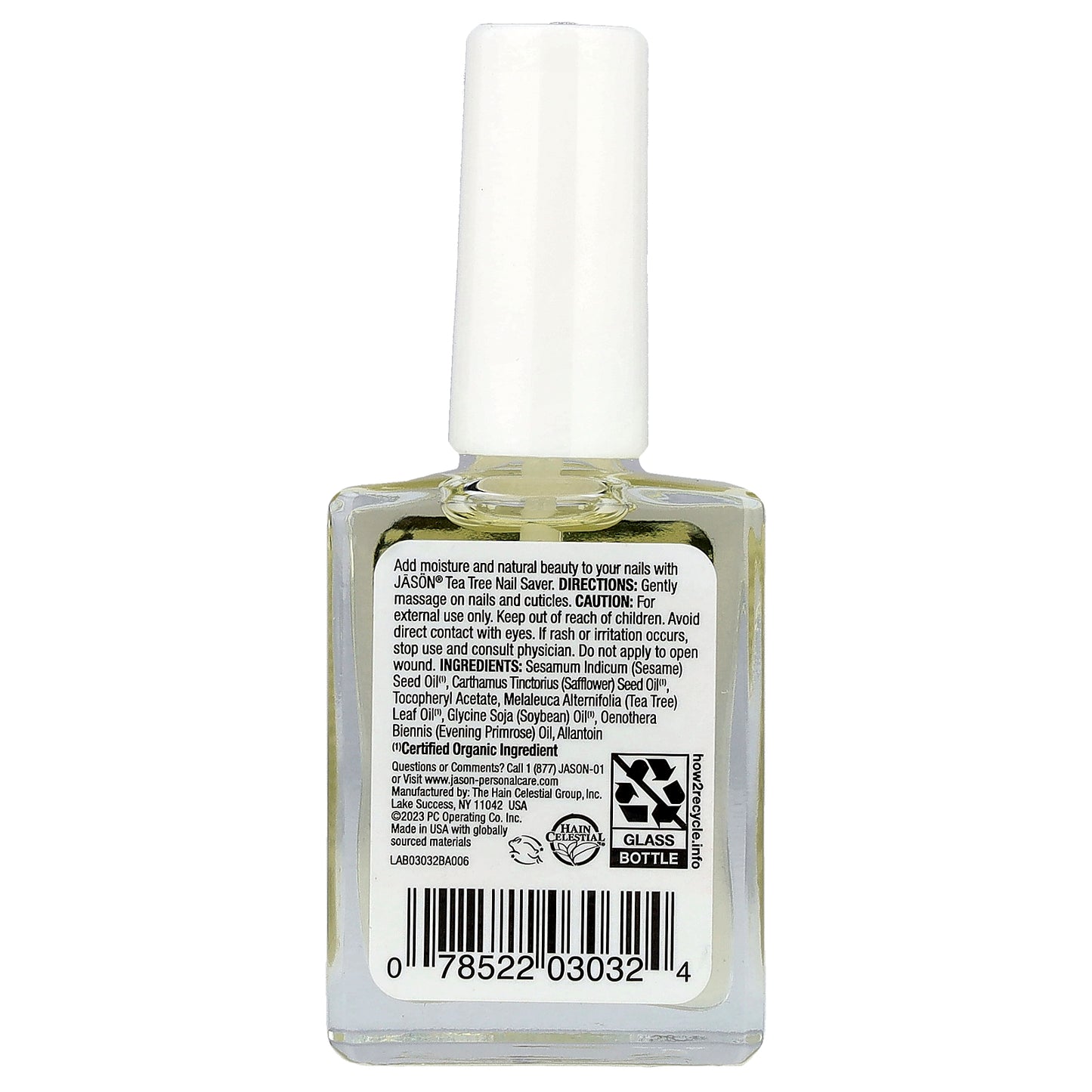 Jason Natural, Tea Tree Nail Saver, 0.5 fl oz (15 ml)