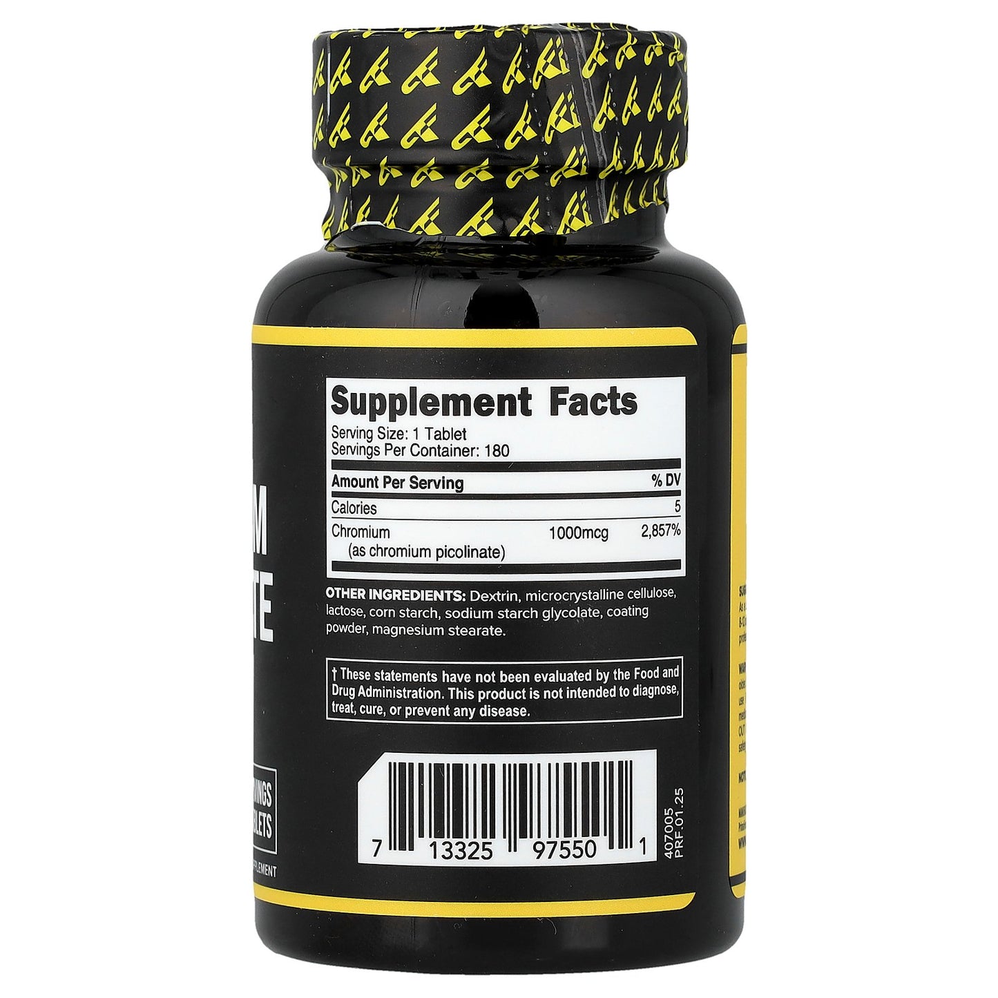 Primaforce, Chromium Picolinate, 1,000 mcg, 180 Tablets