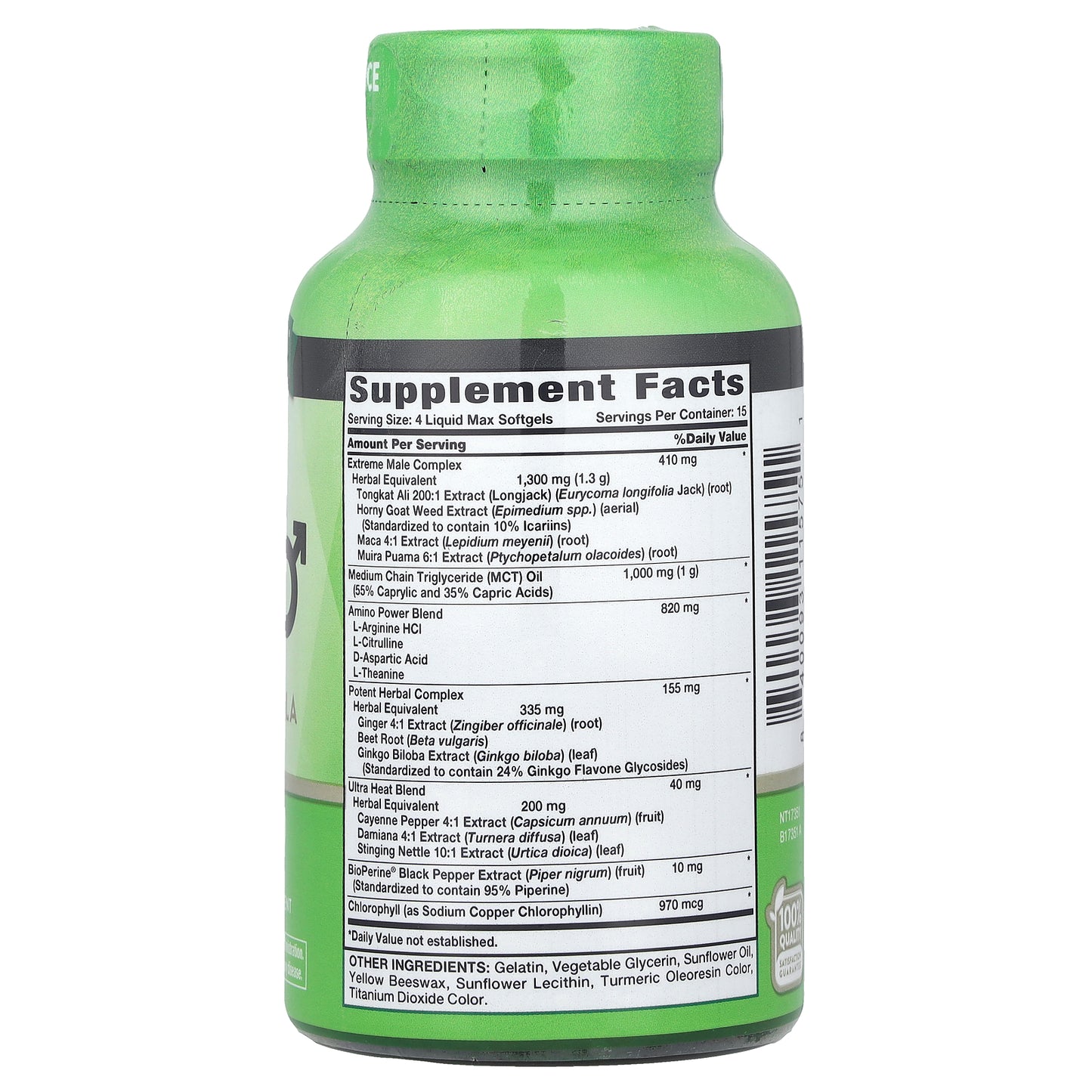 Nature's Truth, Ultra Libido, Extreme Formula, 60 Liquid Max Softgels