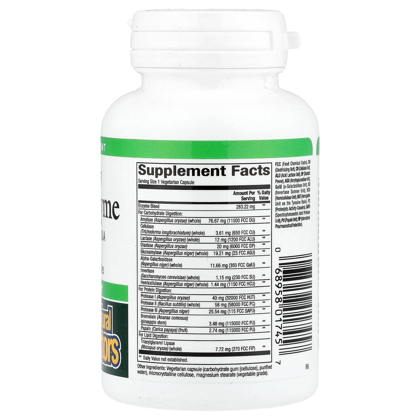 Natural Factors, Multi Enzyme, High Potency , 60 Vegetarian Capsules