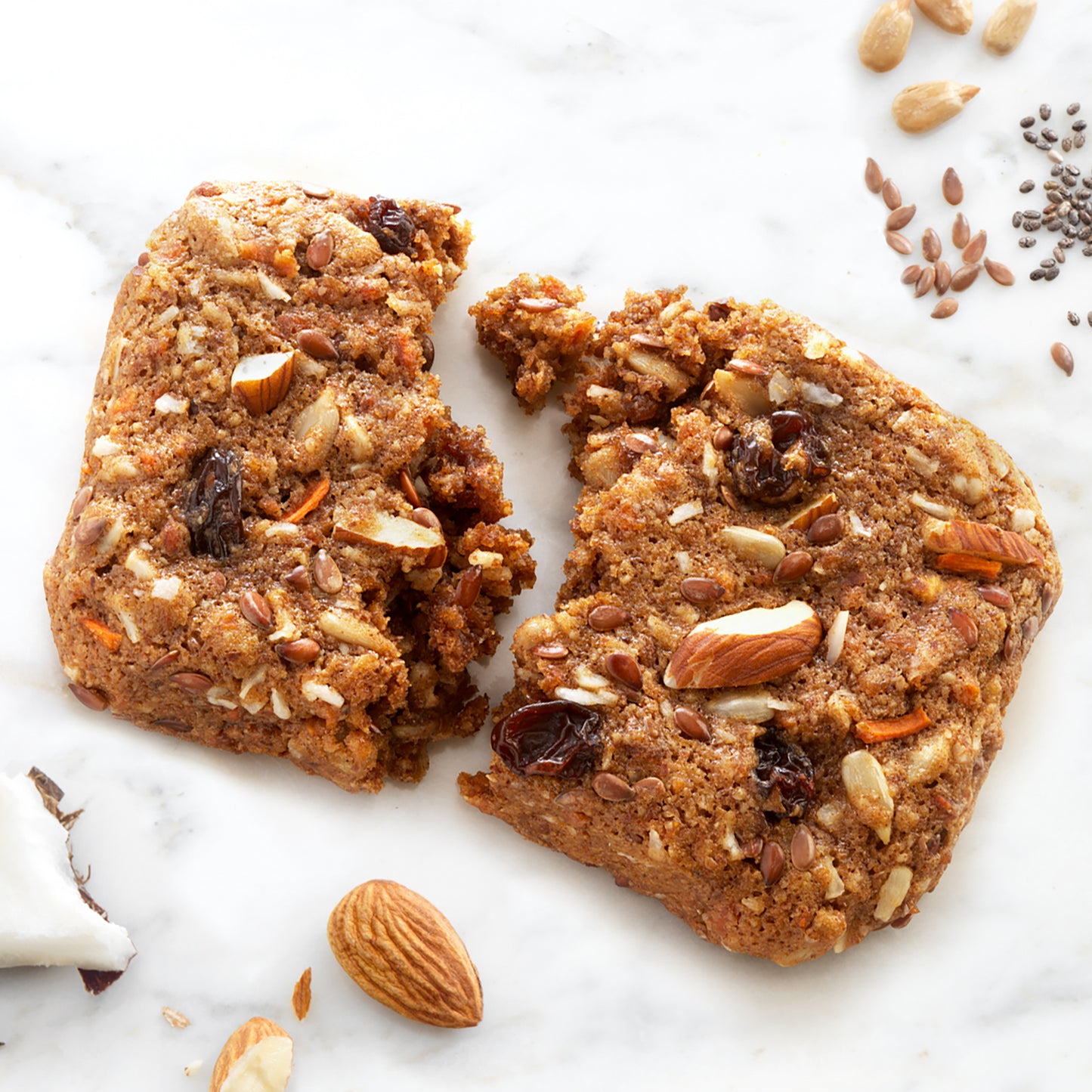 Simple Mills, Soft Baked Almond Flour Bars, Spiced Carrot Cake, 5 Bars, 1.19 oz (34 g) Each