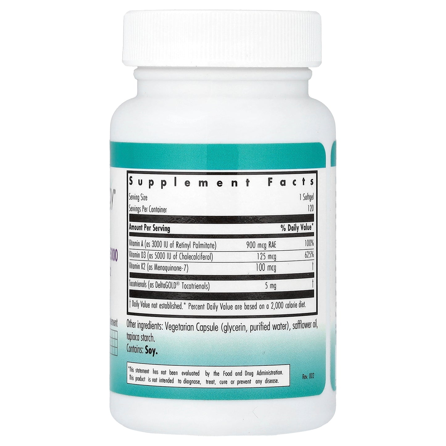 Nutricology, Vitamin D3 Complete 5000, 120 Veggie Softgels