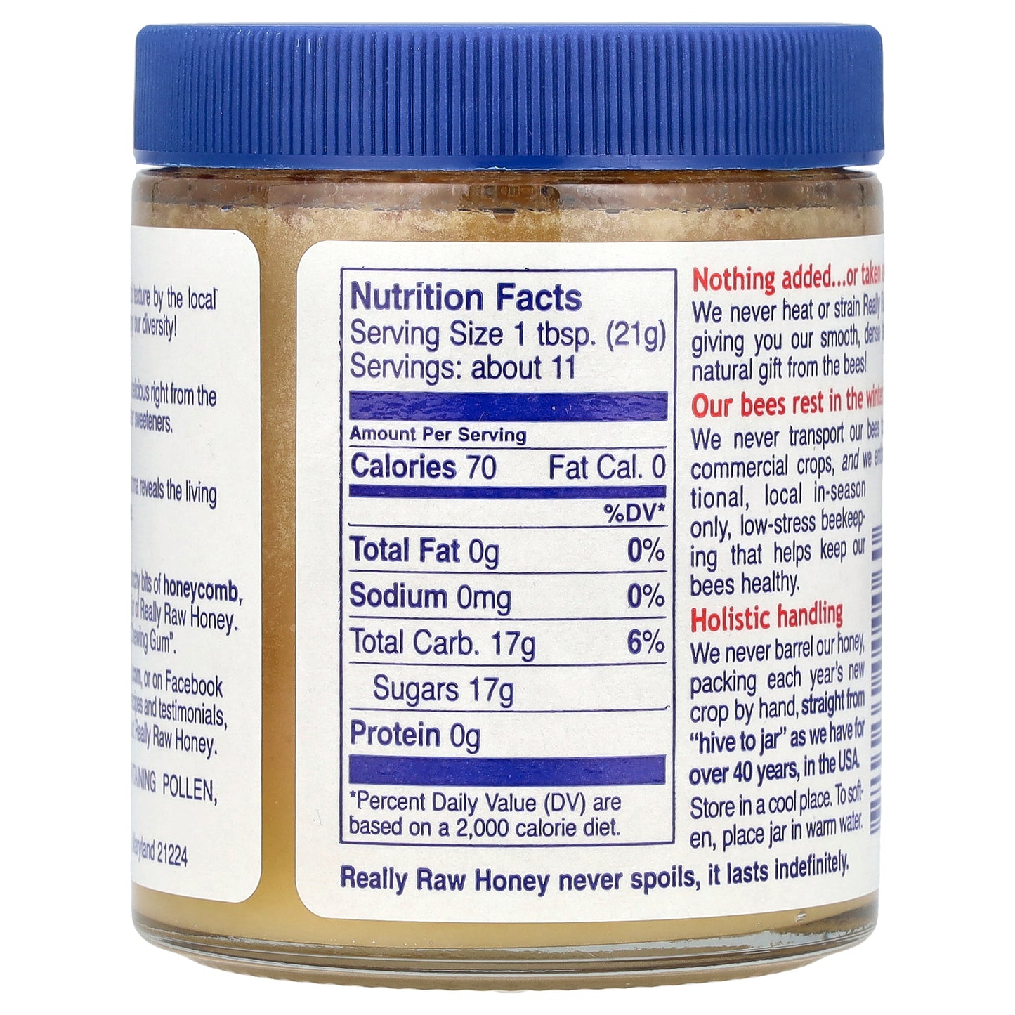 Really Raw Honey, 8 oz (226 g)