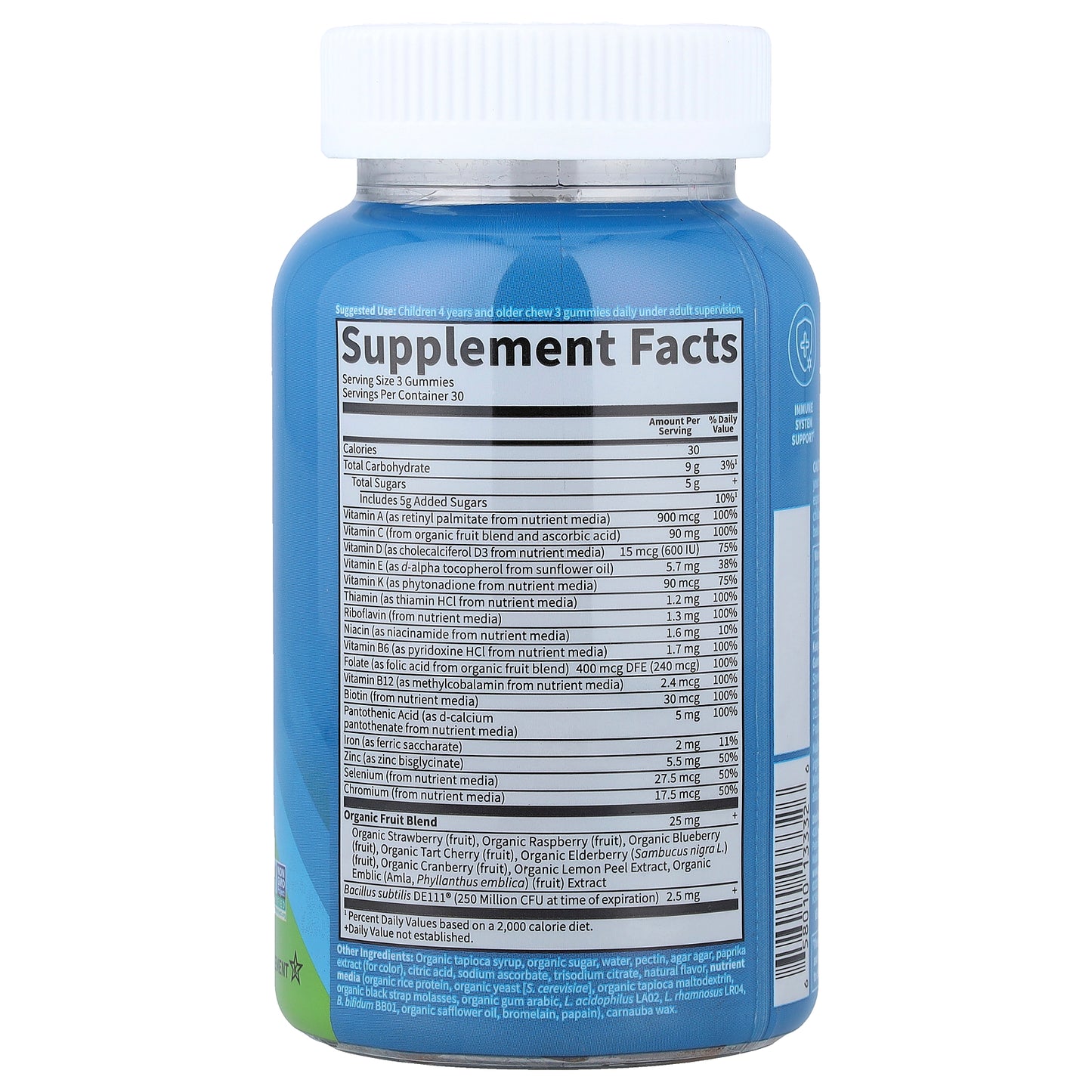 Garden of Life, Vitamin Code® Gummies, Kids Multi with Iron, Orange, 90 Gummies