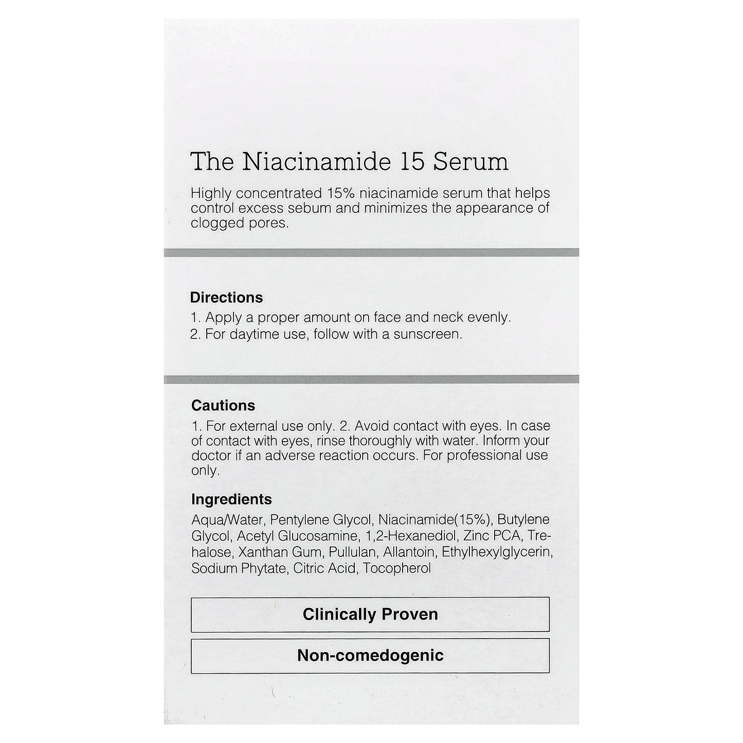 CosRx, The Niacinamide 15 Serum, 0.67 fl. oz. (20 ml)