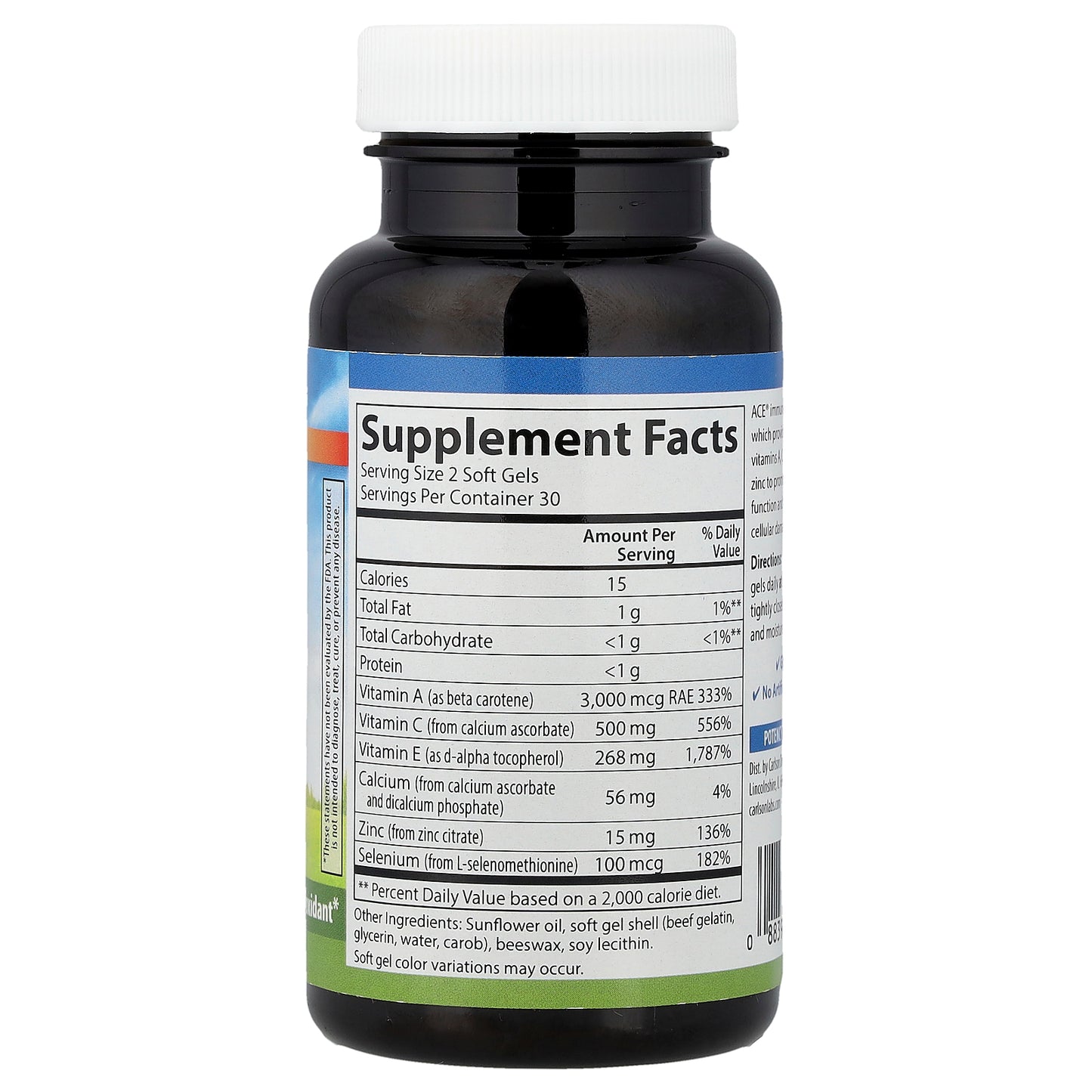 Carlson, Aces + Zn®, 60 Soft Gels