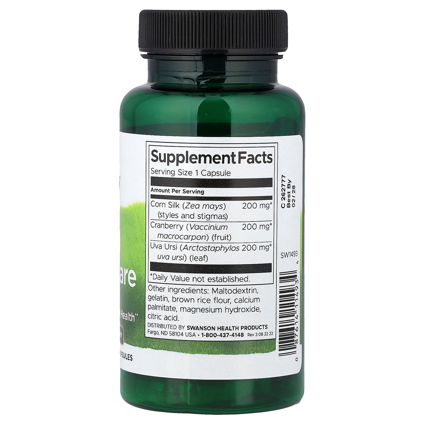 Swanson, Herbal Urinary Care, 60 Capsules