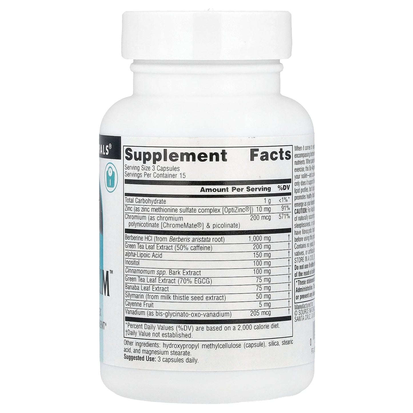 Source Naturals, BerberTrim™, 45 Capsules