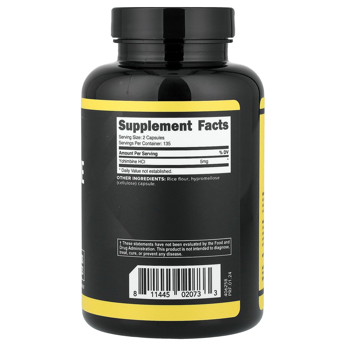 Primaforce, Yohimbine HCI, 270 Capsules (2.5 mg per Capsule)