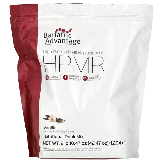 Bariatric Advantage, HPMR, High Protein Meal Replacement, Vanilla, 2 lb 10.47 oz (1,204 g)