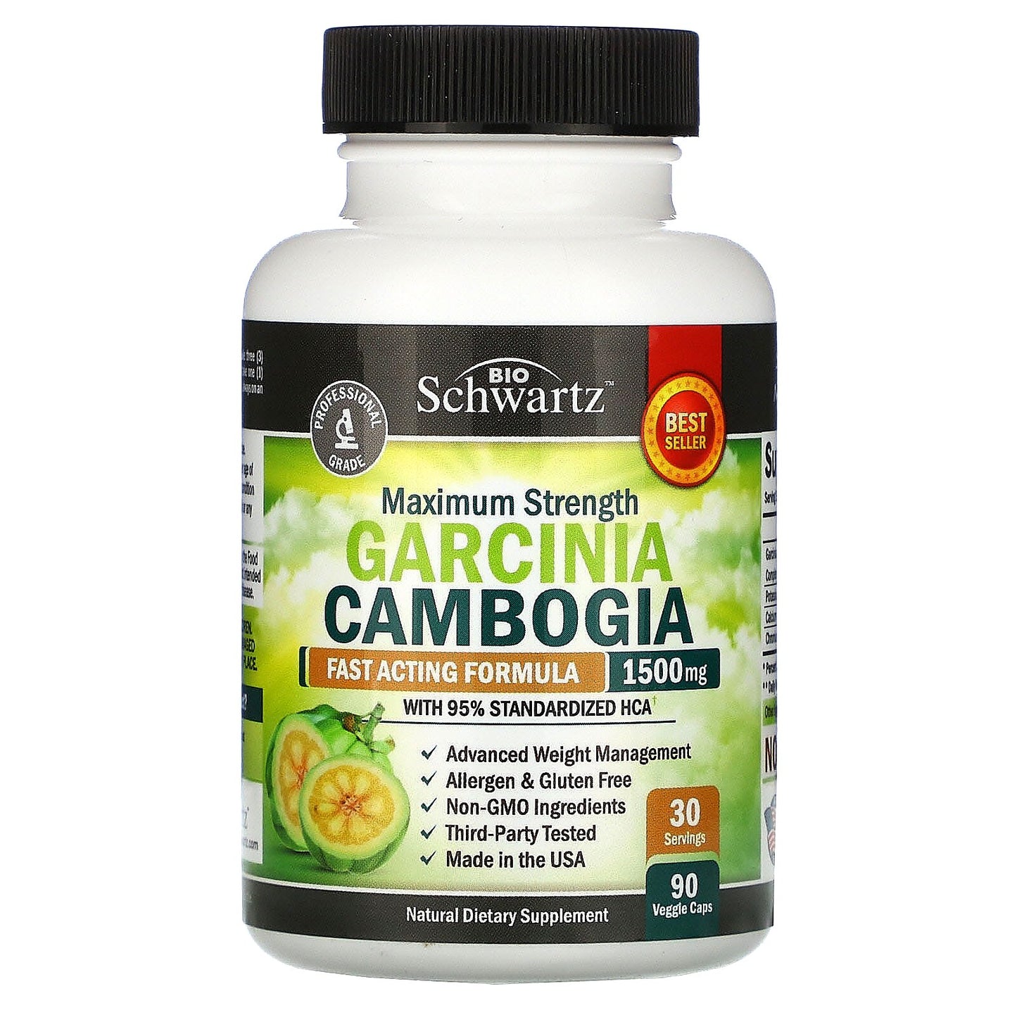 BioSchwartz, Garcinia Cambogia, Maximum Strength, 90 Capsules
