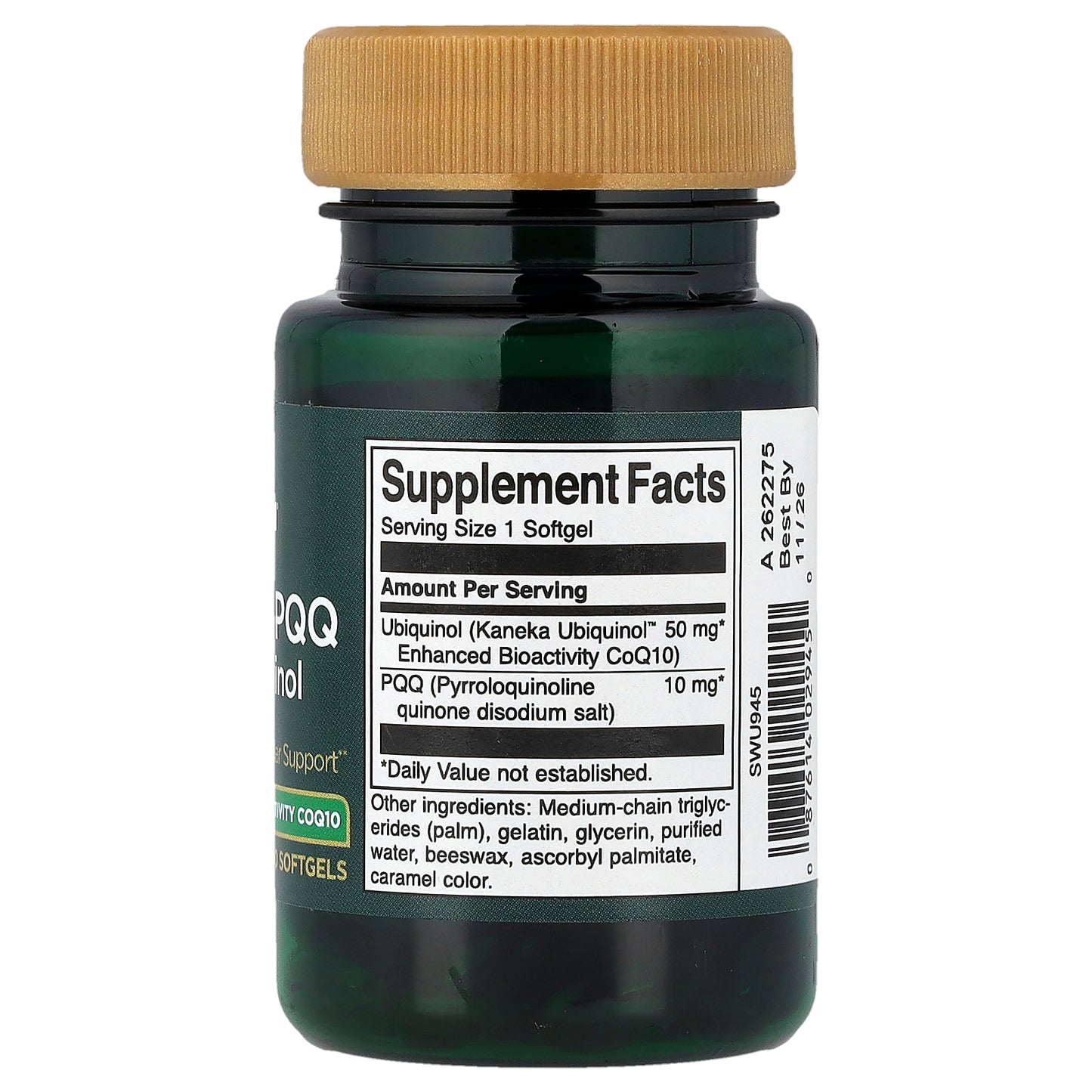 Swanson, Enhanced PQQ with Ubiquinol, 30 Softgels