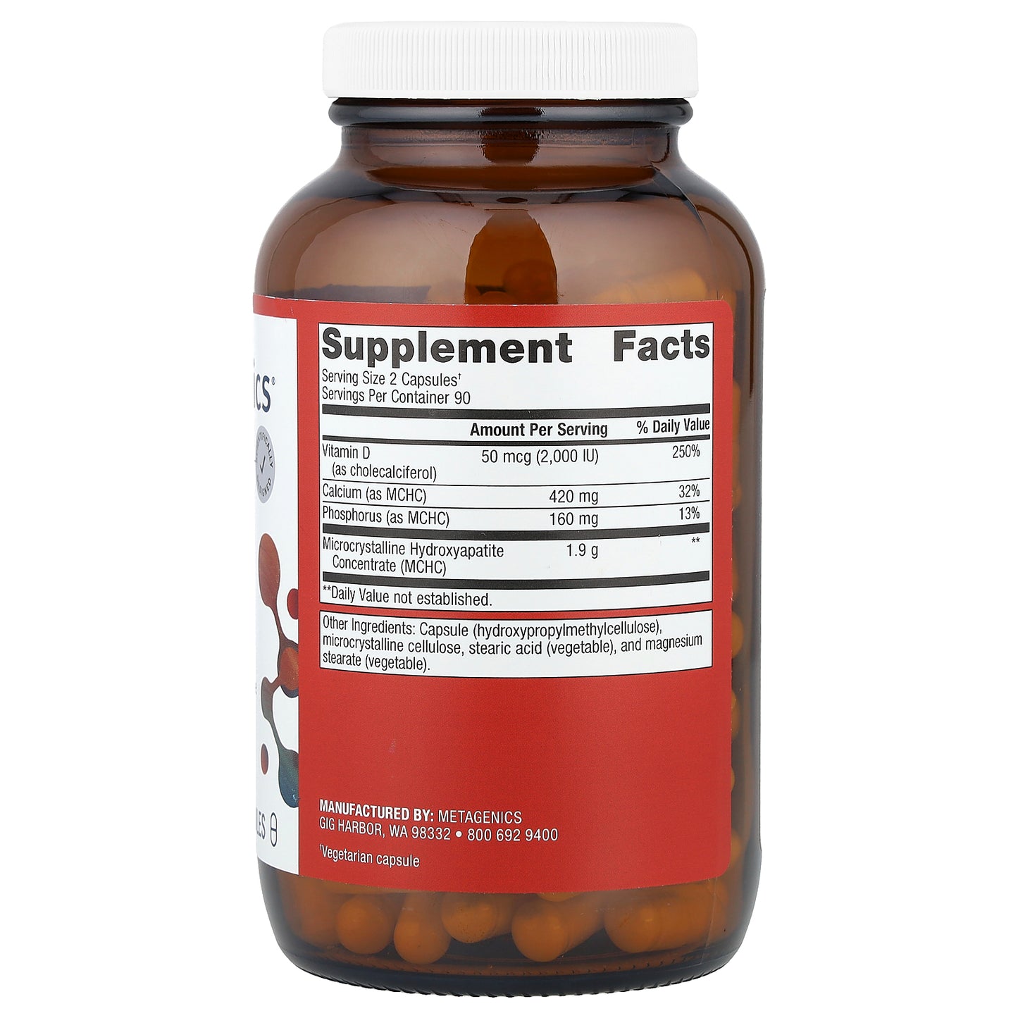 Metagenics, Bone Builder® Plus, 180 Capsules