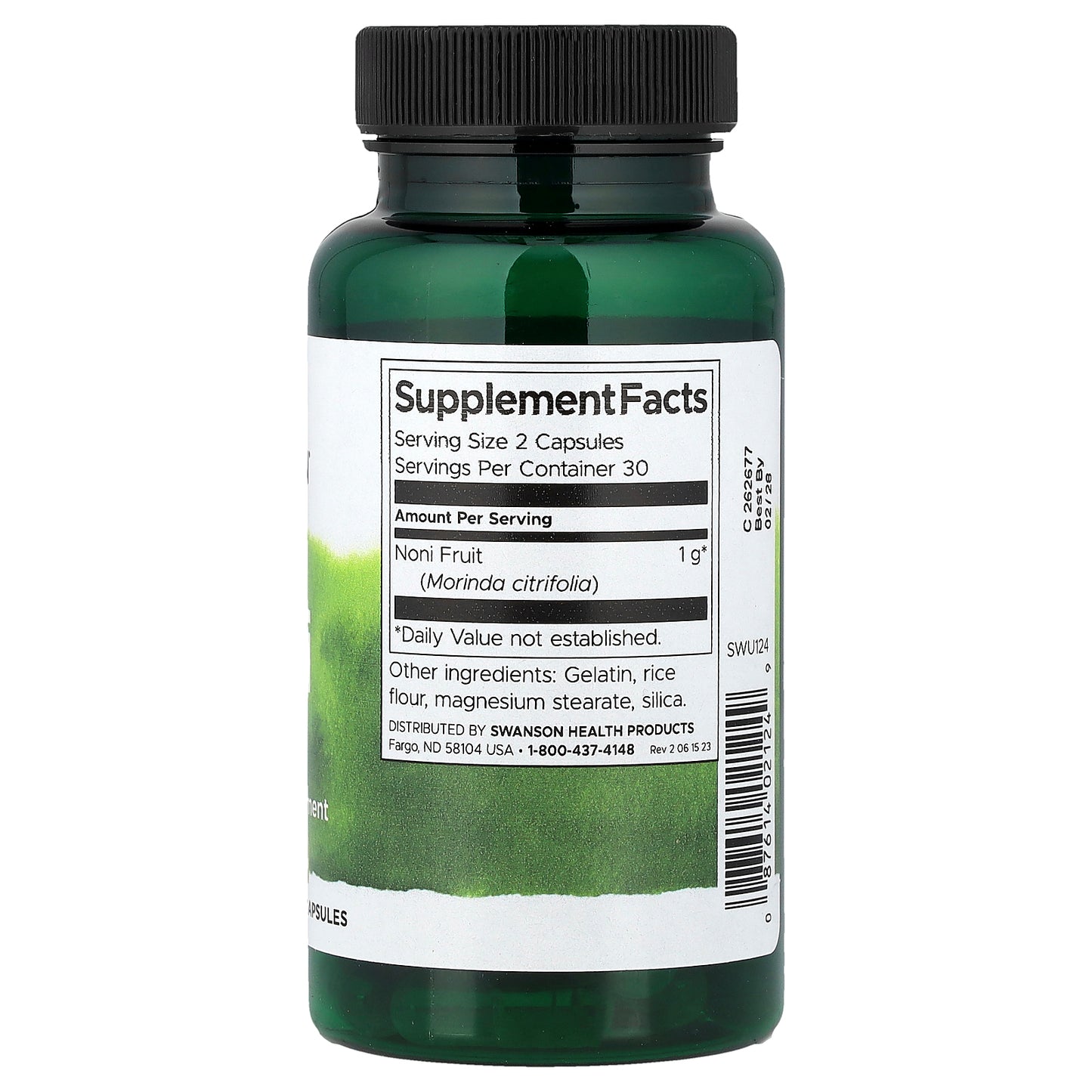 Swanson, Noni, 60 Capsules (500 mg per Capsule)