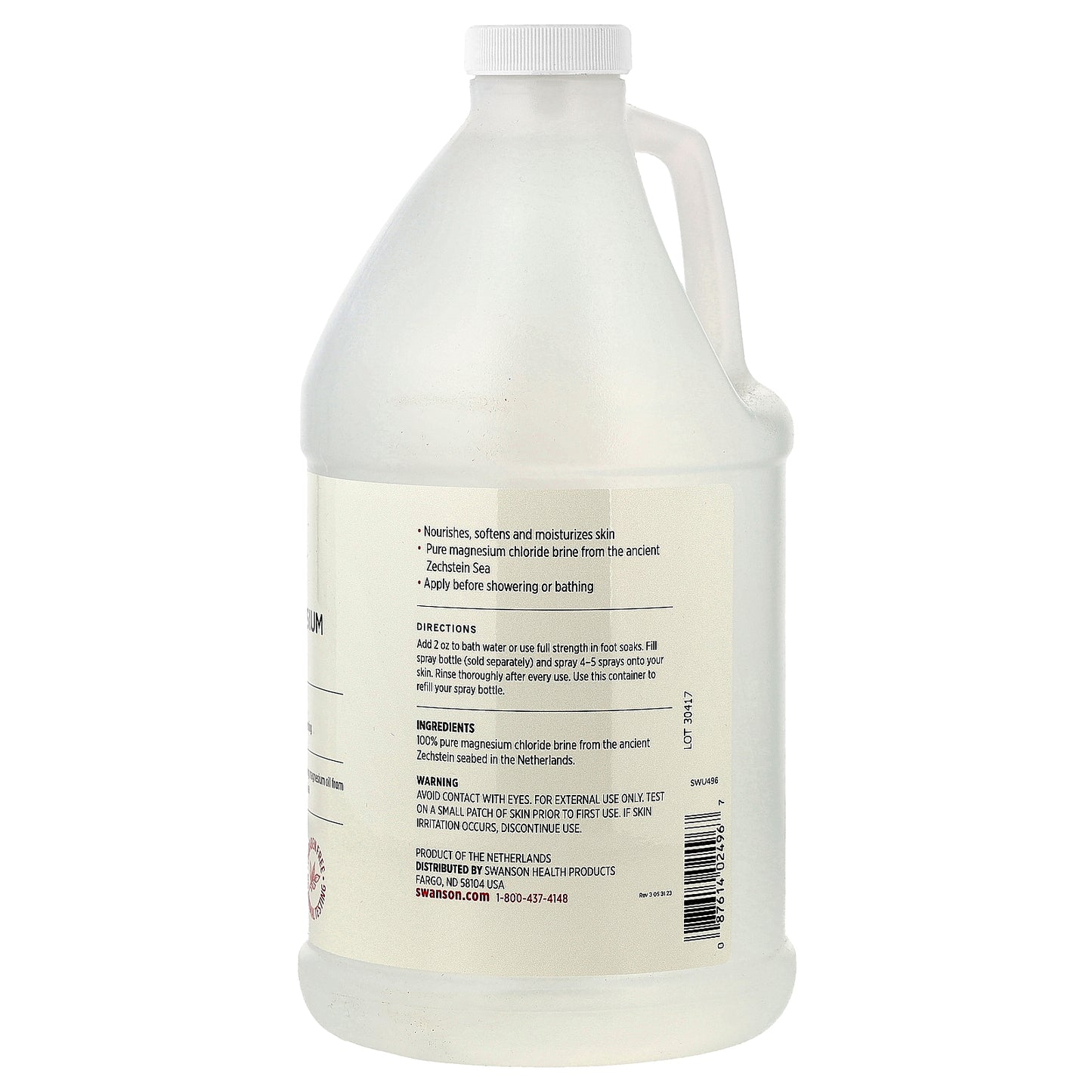 Swanson, Magnesium Oil, 64 fl oz (1.9 l)