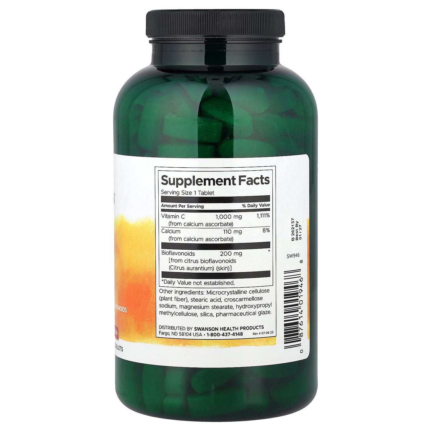 Swanson, Vitamin C, 250 Tablets