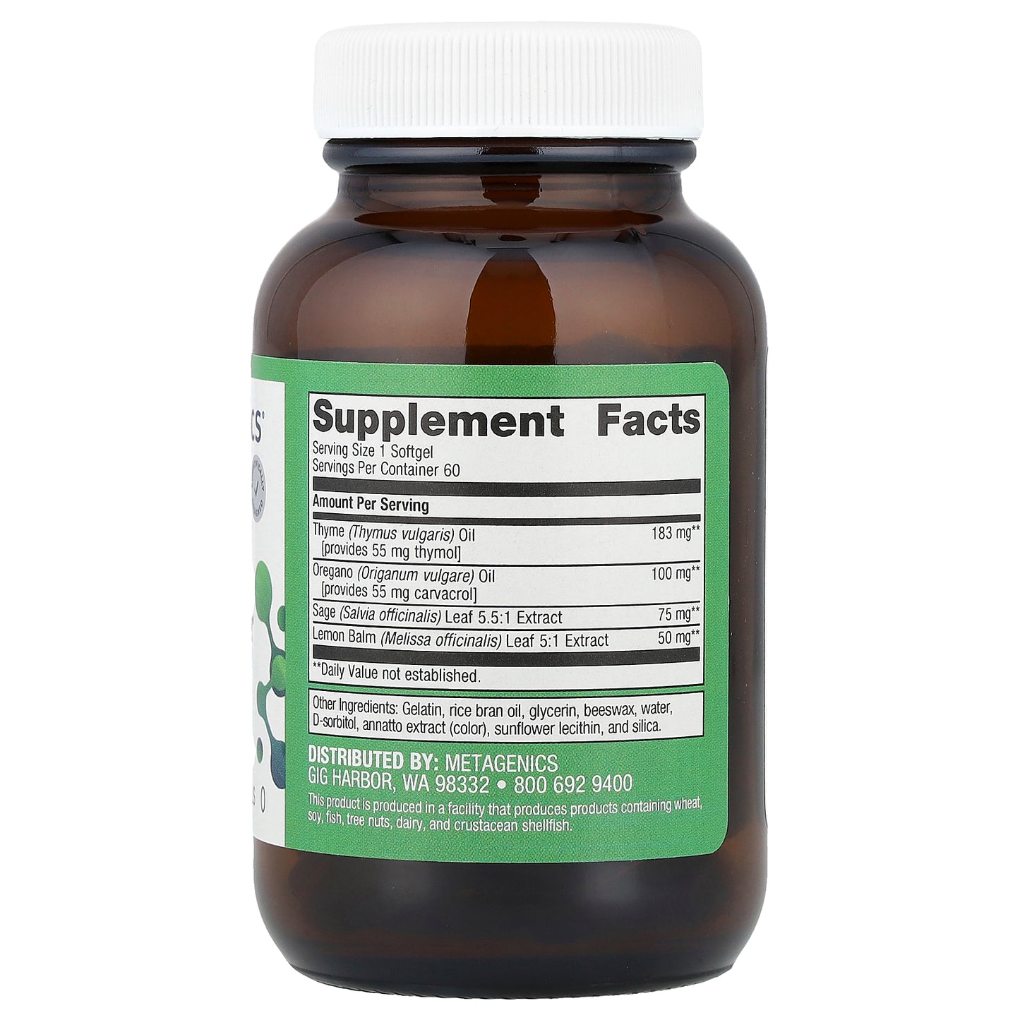 Metagenics, CandiBactin-AR®, Gut Health, 60 Softgels