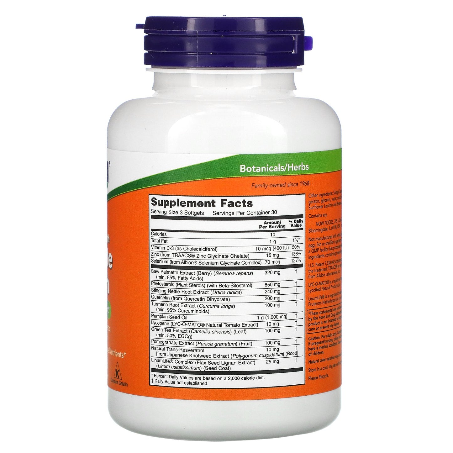 NOW Foods, Clinical Strength Prostate Health, 90 Softgels