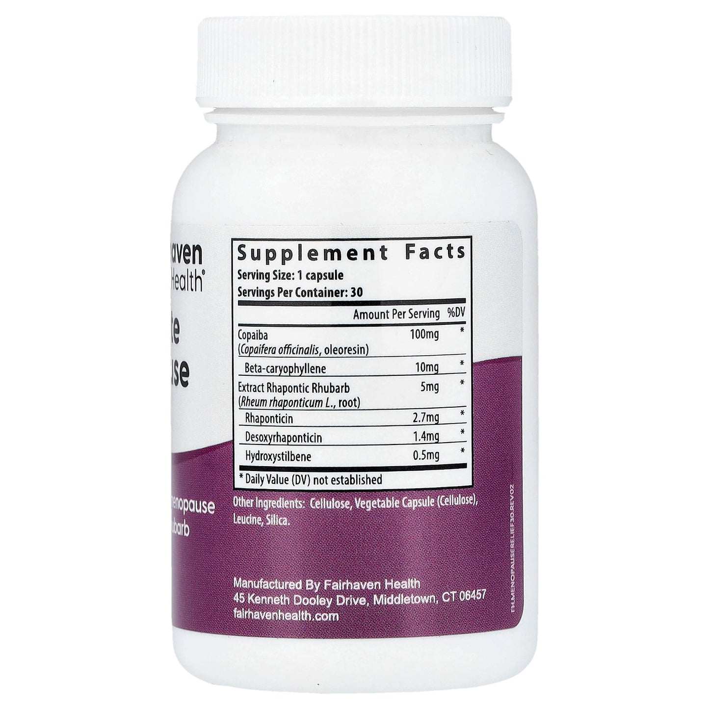 Fairhaven Health, Complete Menopause Relief, 30 Capsules