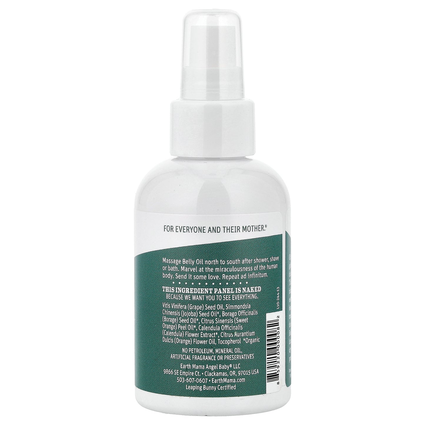 Earth Mama, Belly Oil, 4 fl oz (120 ml)