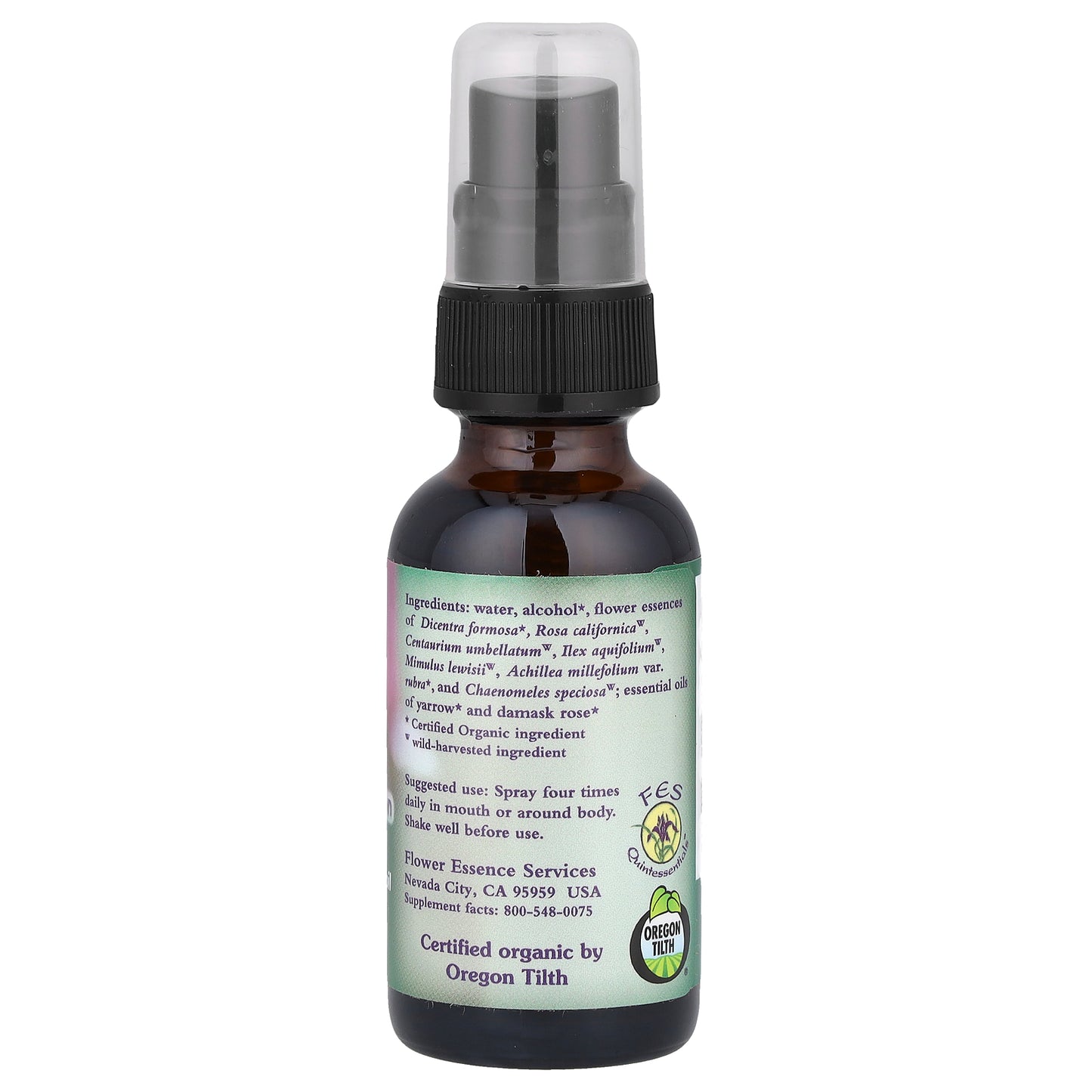 Flower Essence Services, Sacred Heart™, Flower Essence & Essential Oil, 1 fl oz (30 ml)