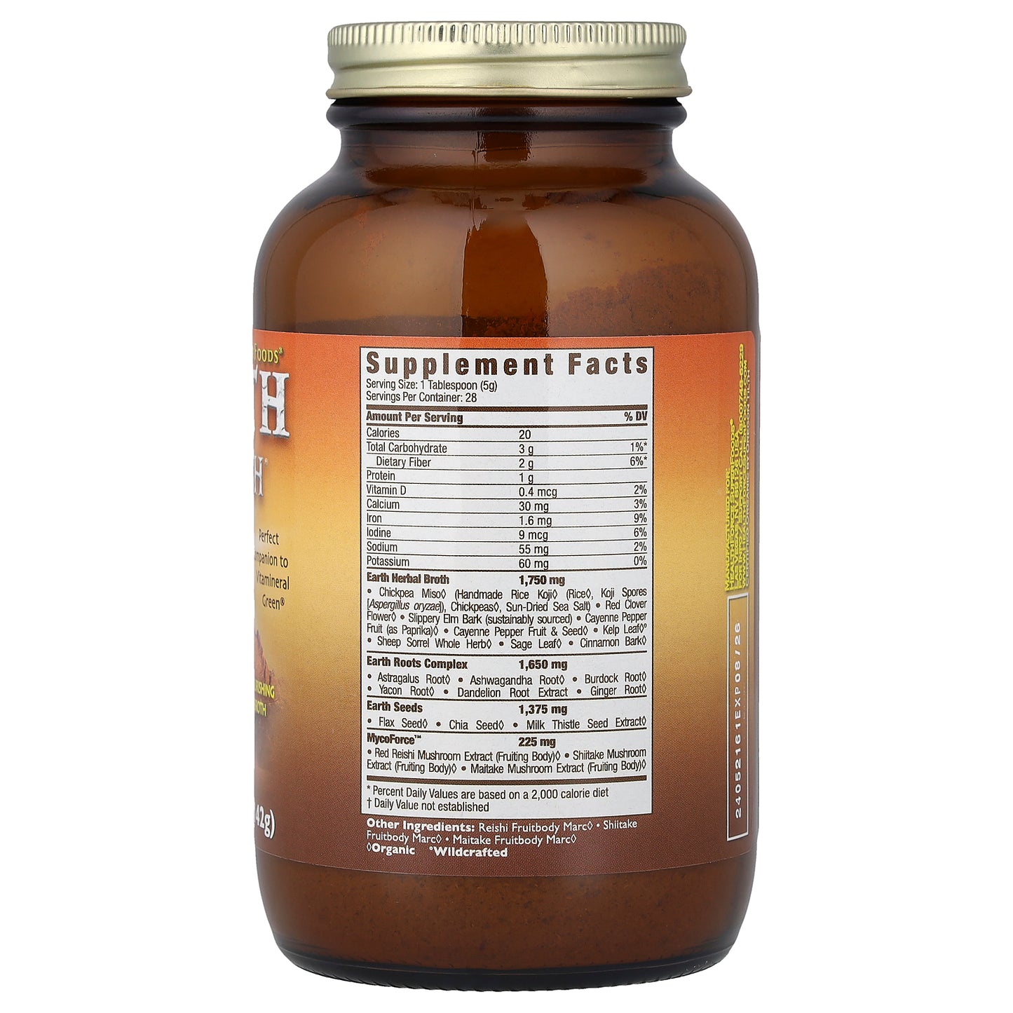 HealthForce Superfoods, Earth Broth®, 5 oz (142 g)