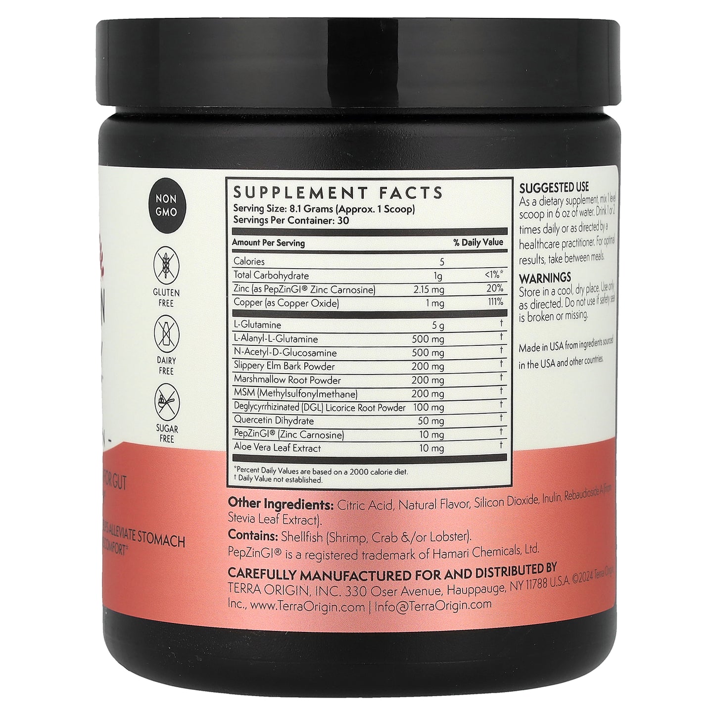 Terra Origin, Healthy Gut™, Watermelon, 8.57 oz (243 g)