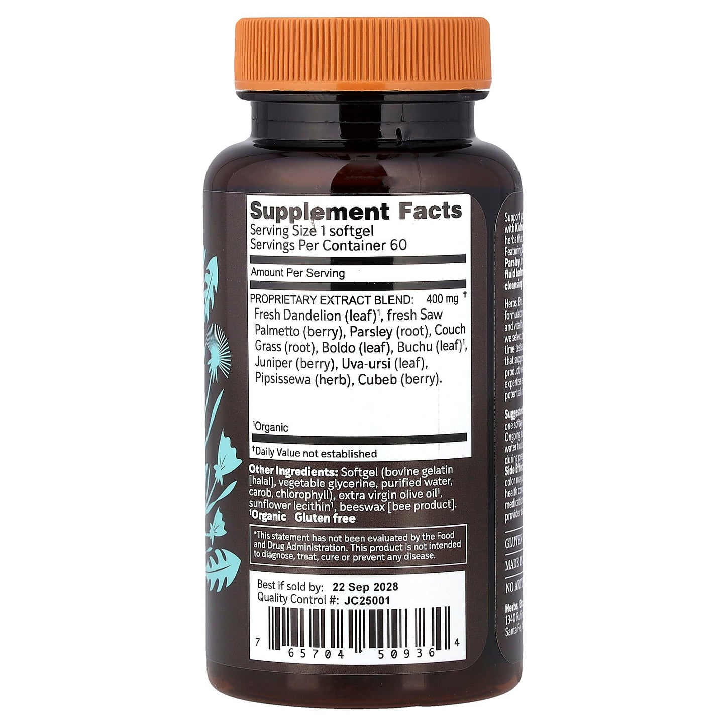 Herbs Etc., Kidney Tonic™, 60 Softgels