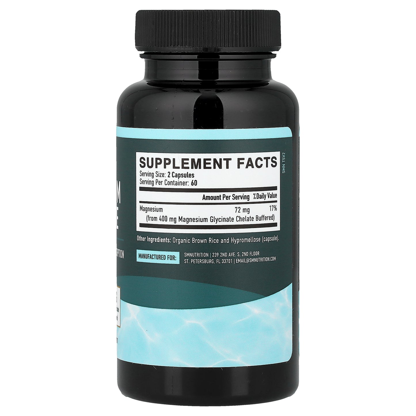 SMNutrition, Magnesium Glycinate , 120 Capsules (36 mg Per Capsule)