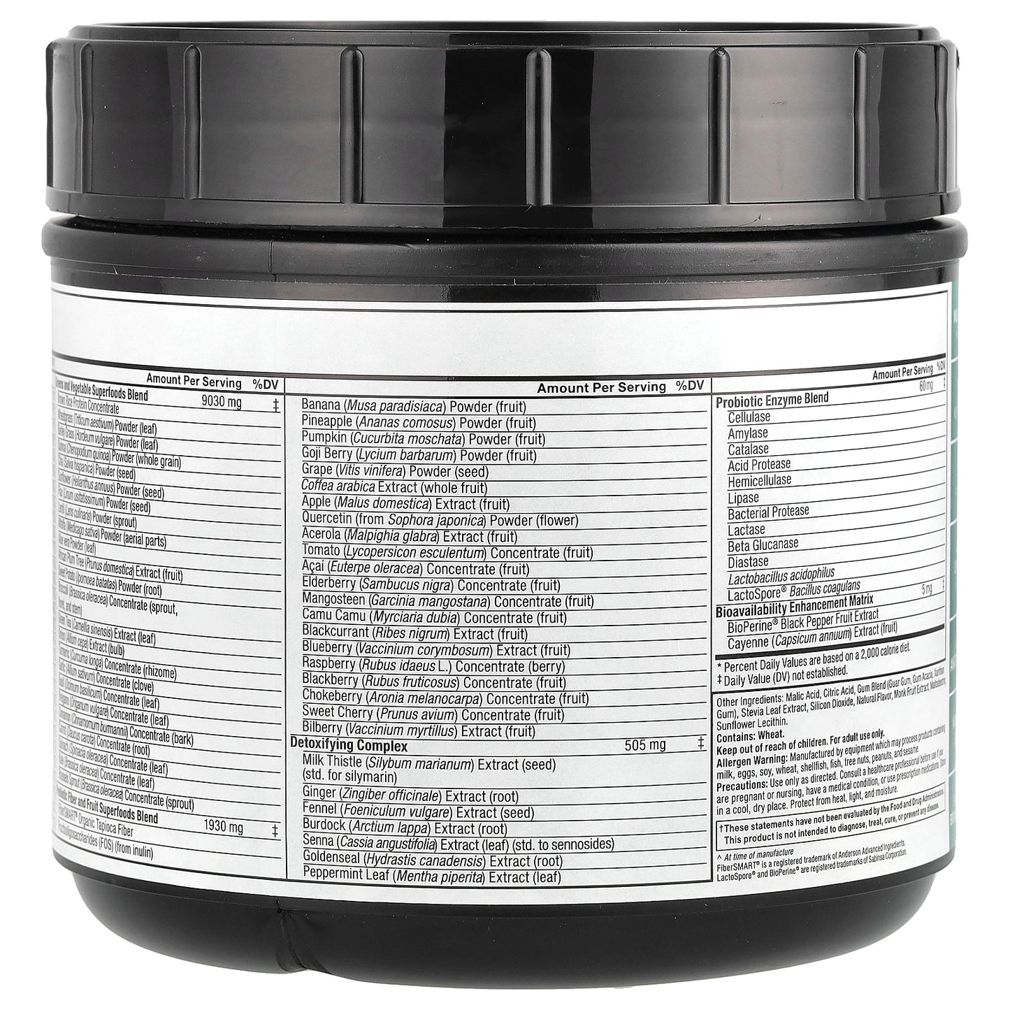 Force Factor, Smarter Greens®, Superfoods + Digestion Powder, Pomegranate Berry, 16.8 oz (477 g)