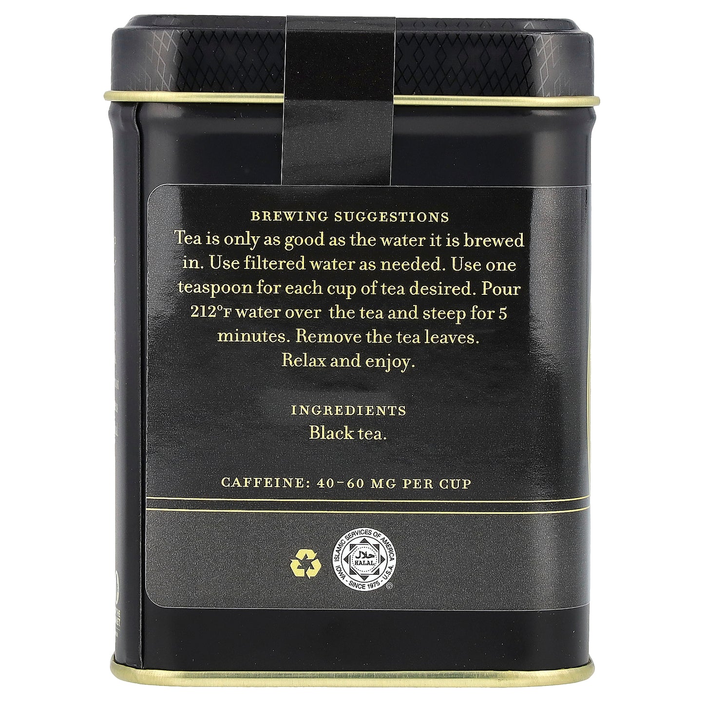 Harney & Sons, Blended Black Tea, English Breakfast, 4 oz (112 g)