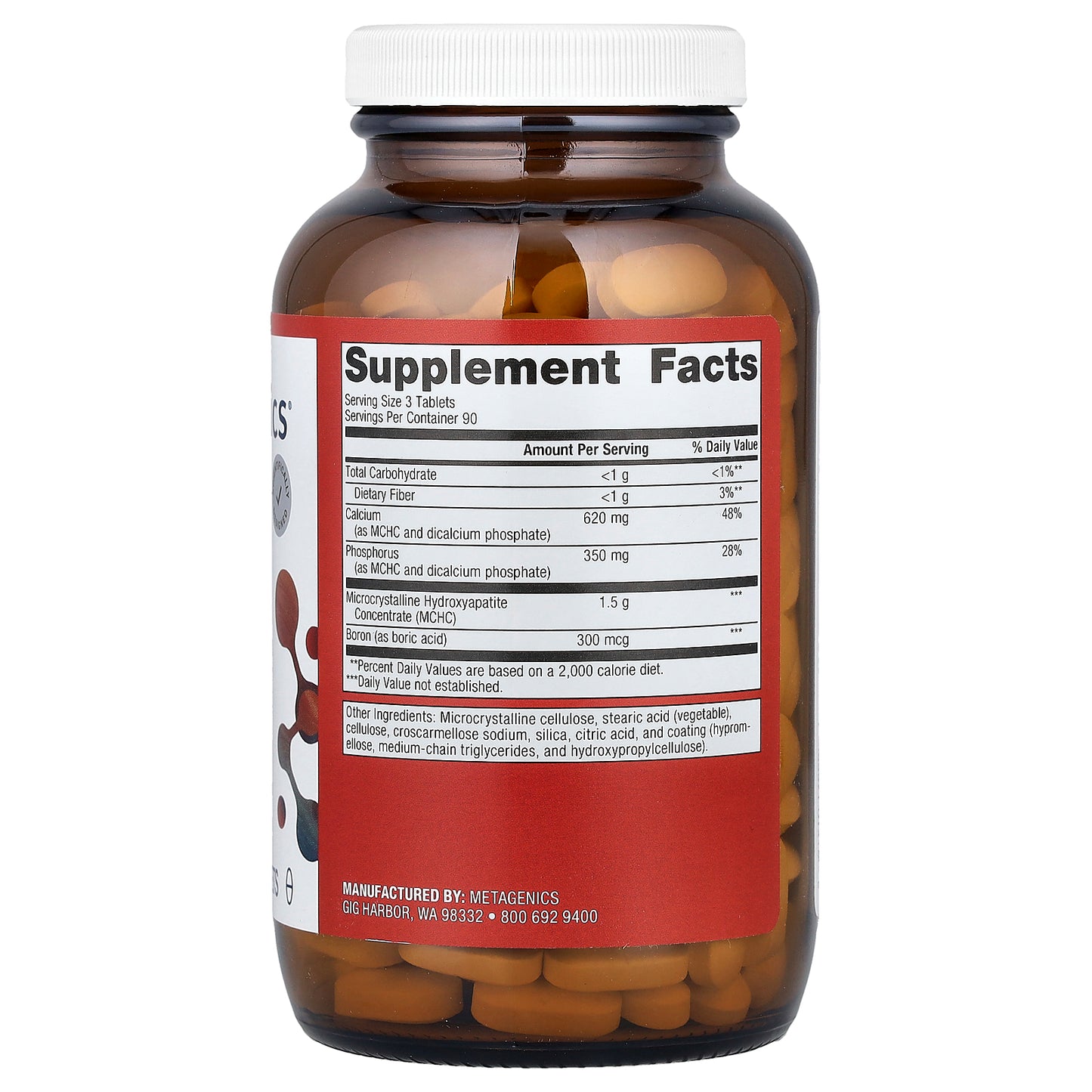 Metagenics, Bone Builder® With Boron, 270 Tablets