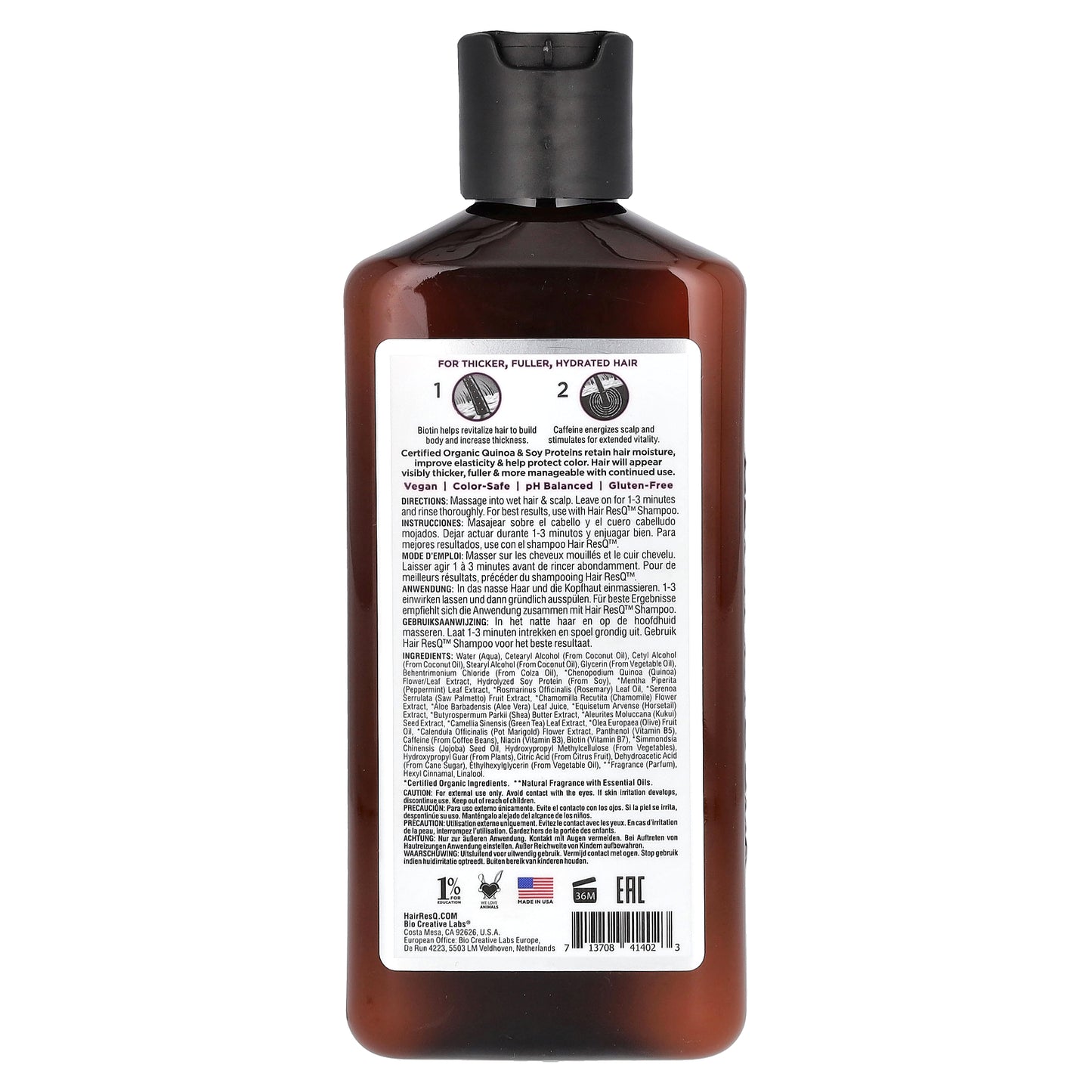 Petal Fresh, Hair ResQ®, Thickening Conditioner, Color Protection, 12 fl oz (355 ml)