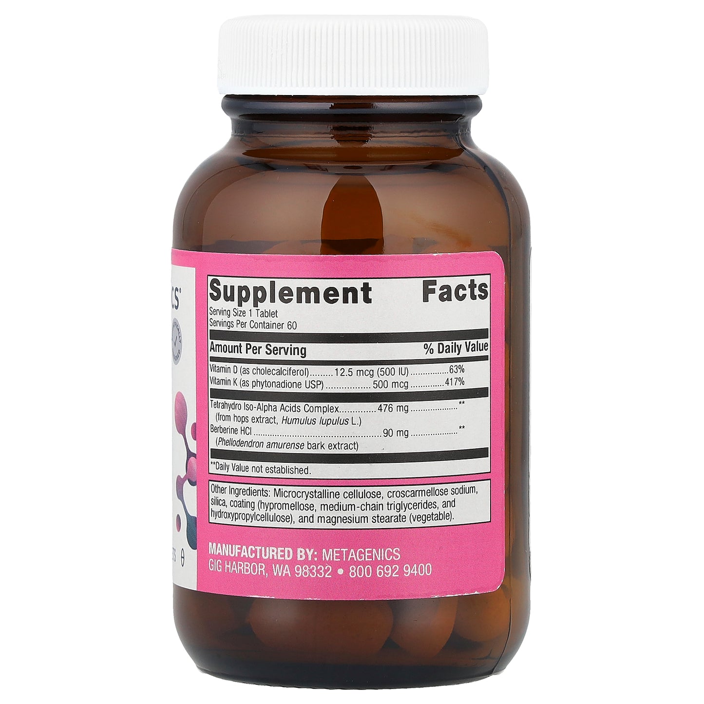 Metagenics, Ostera®, 60 Tablets