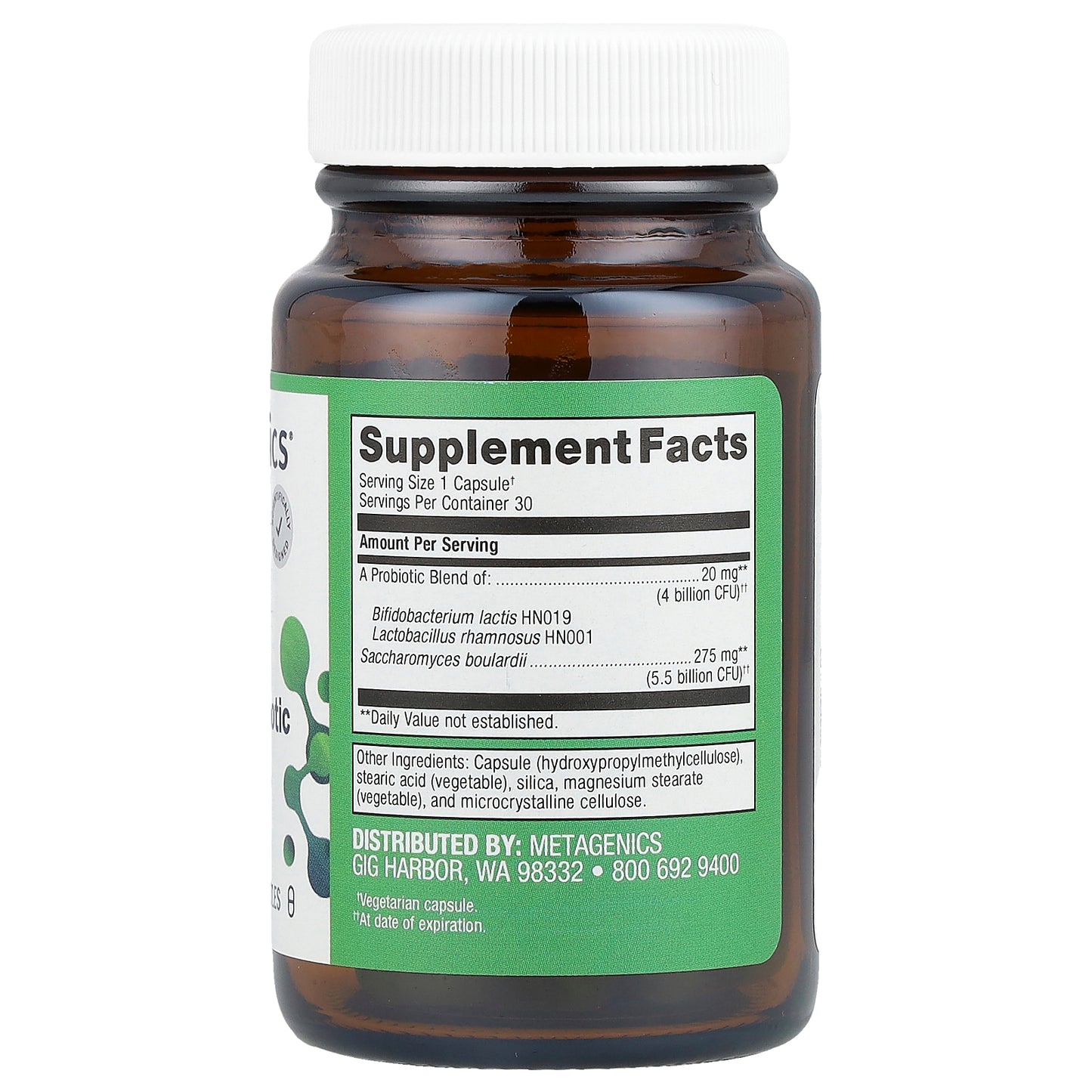 Metagenics, UltraFlora® Acute Care Probiotic, 30 Capsules